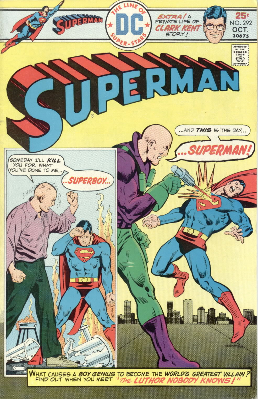Read online Superman (1939) comic -  Issue #292 - 1