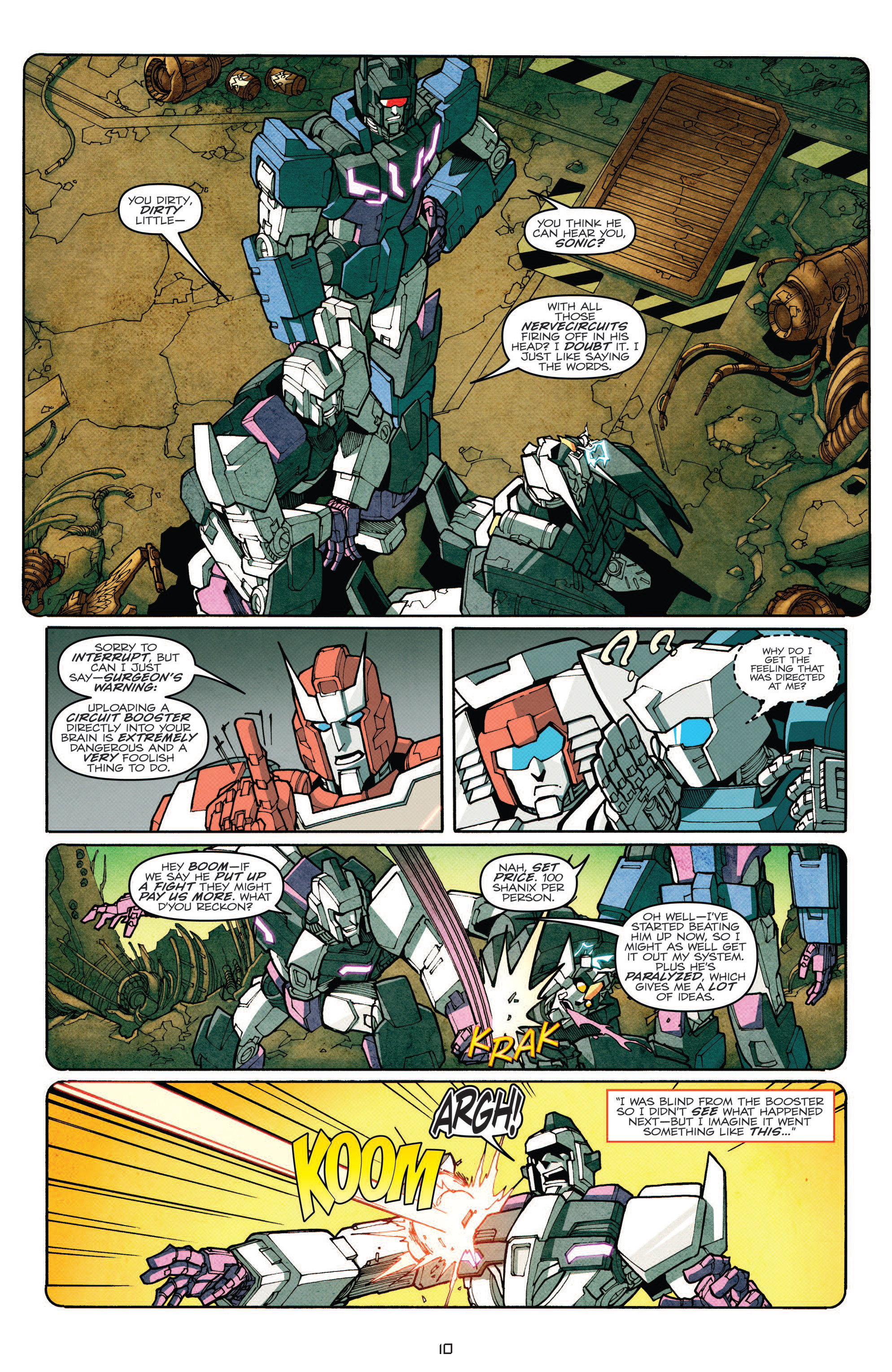 Read online The Transformers: More Than Meets The Eye comic -  Issue #9 - 13