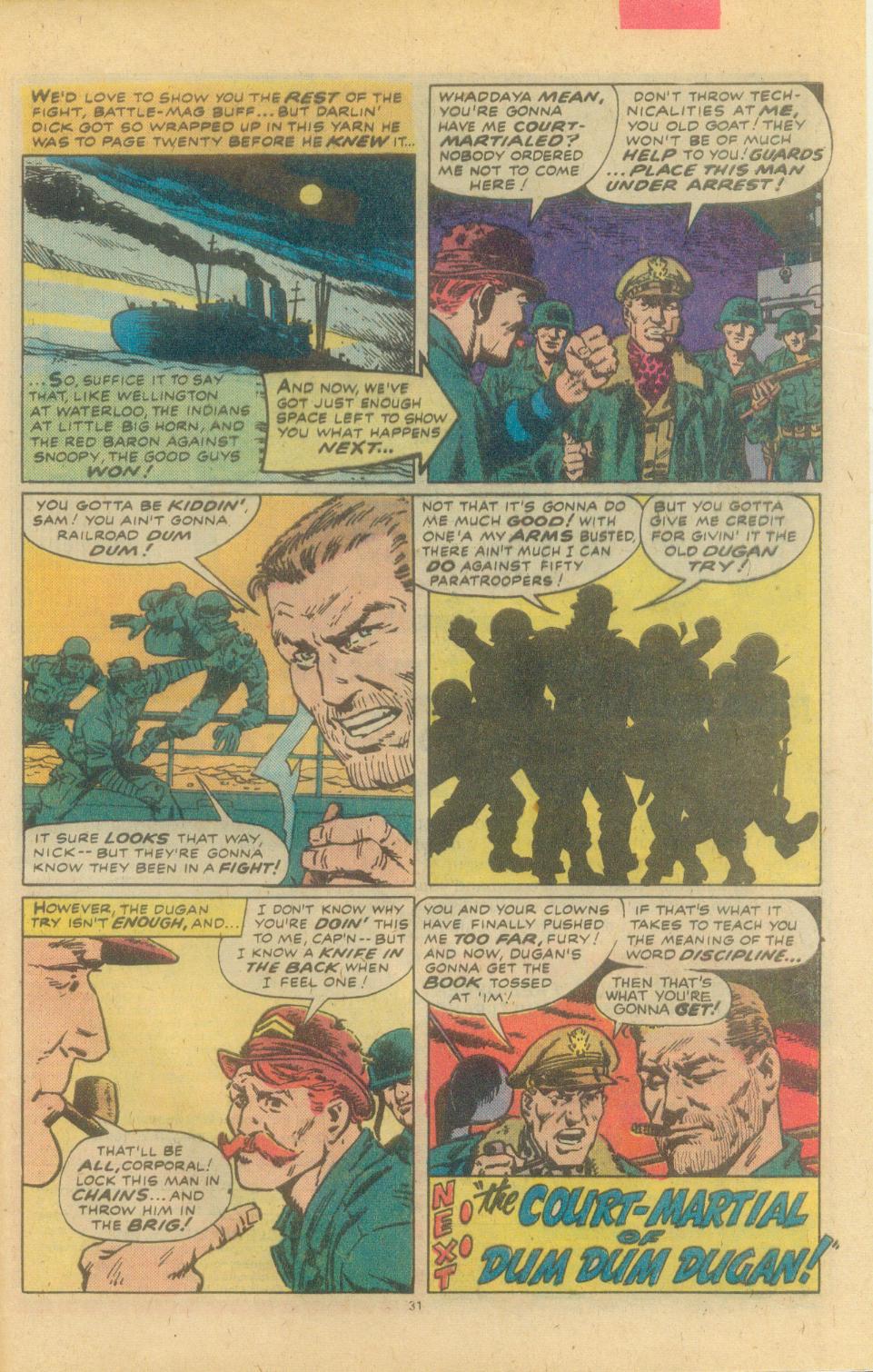 Read online Sgt. Fury comic -  Issue #155 - 33