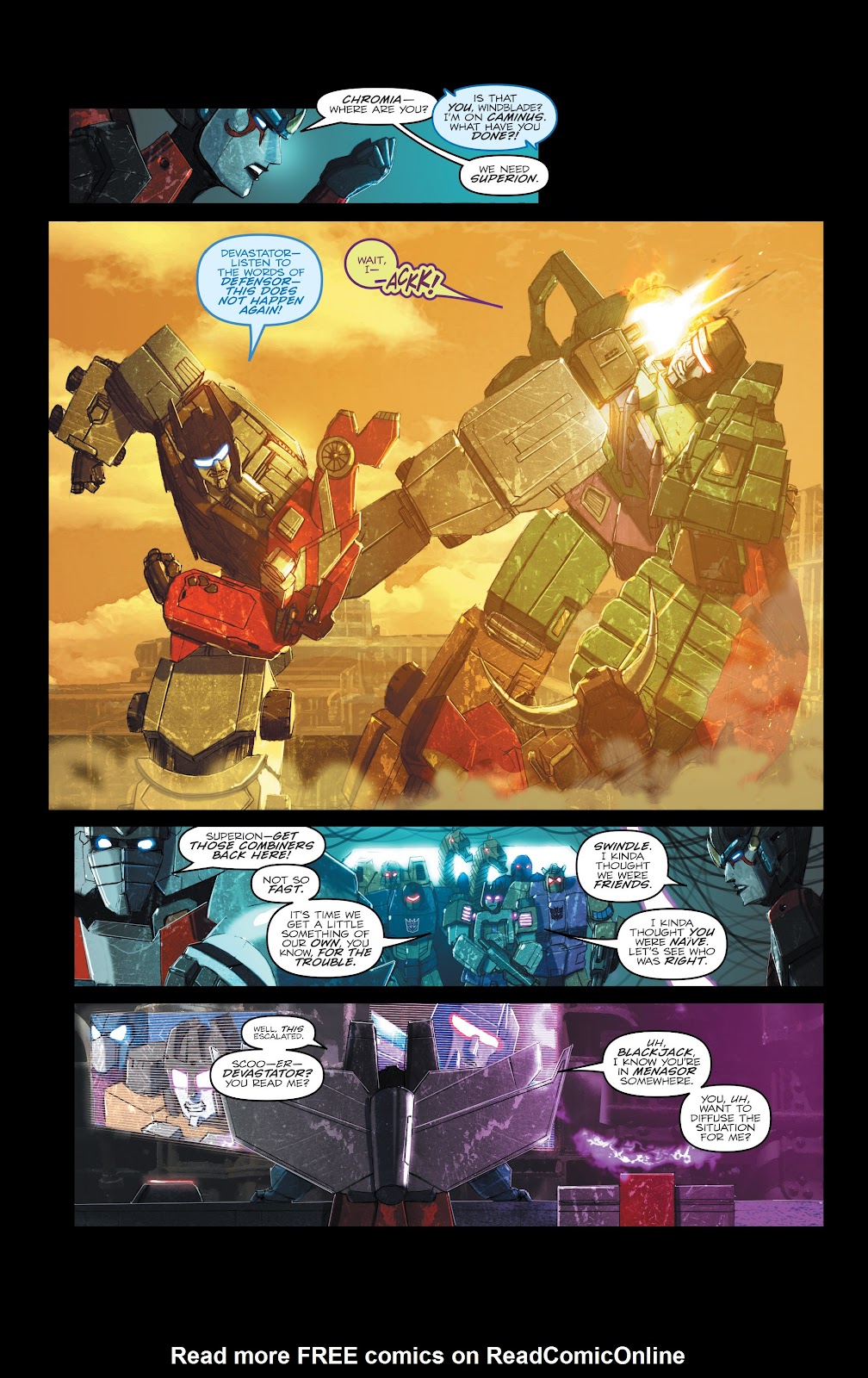 The Transformers (2014) issue 41 - Page 23