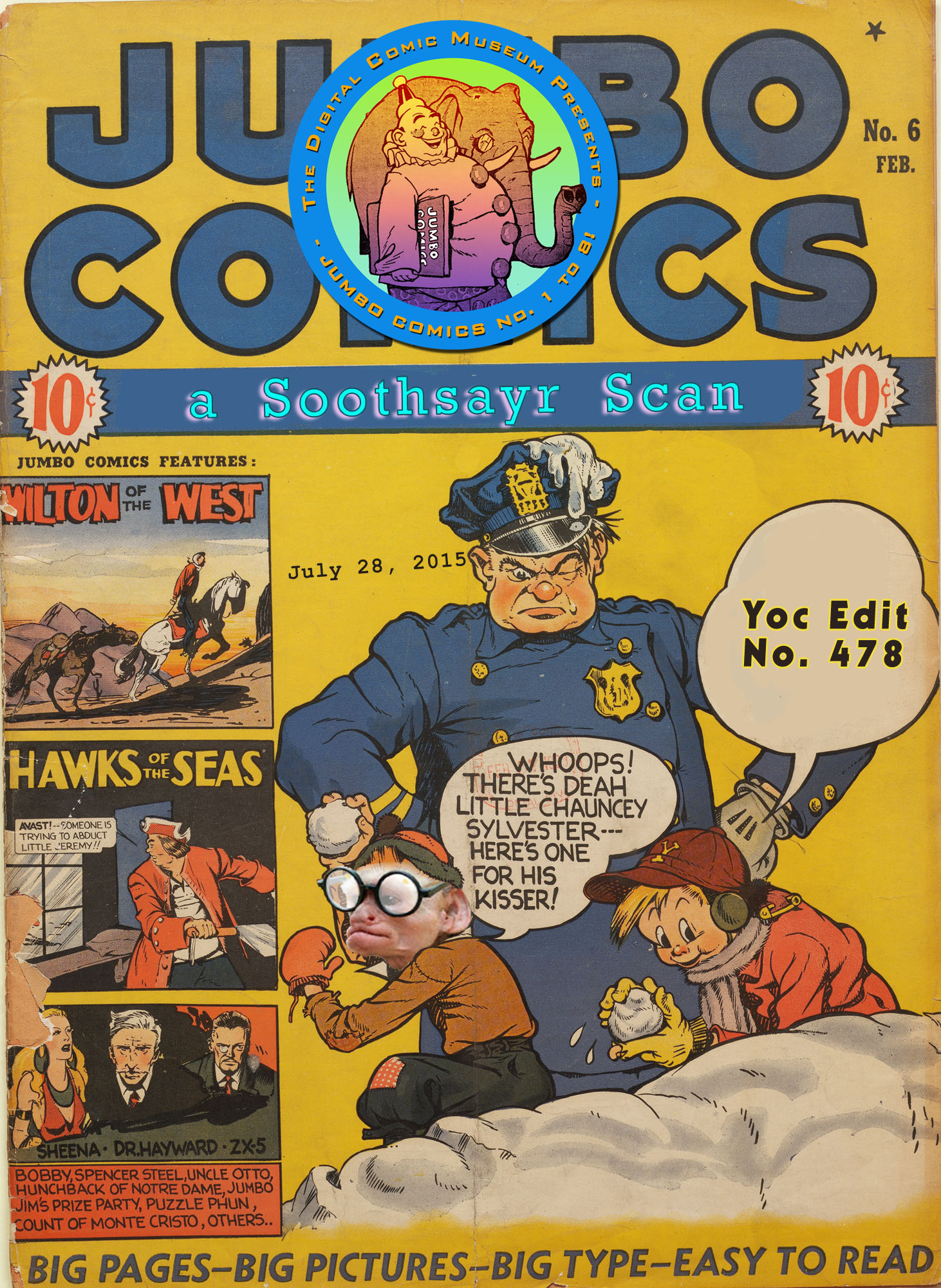 Read online Jumbo Comics comic -  Issue #6 - 53