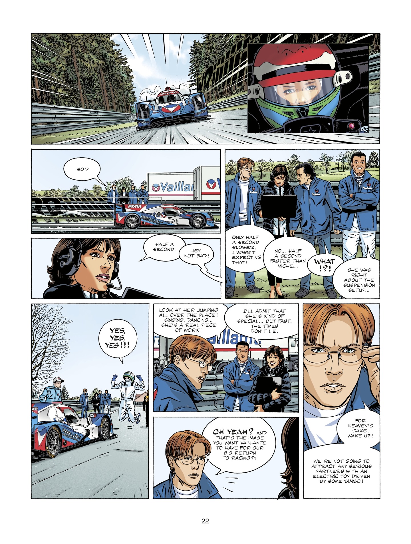 Read online Michel Vaillant comic -  Issue #6 - 22
