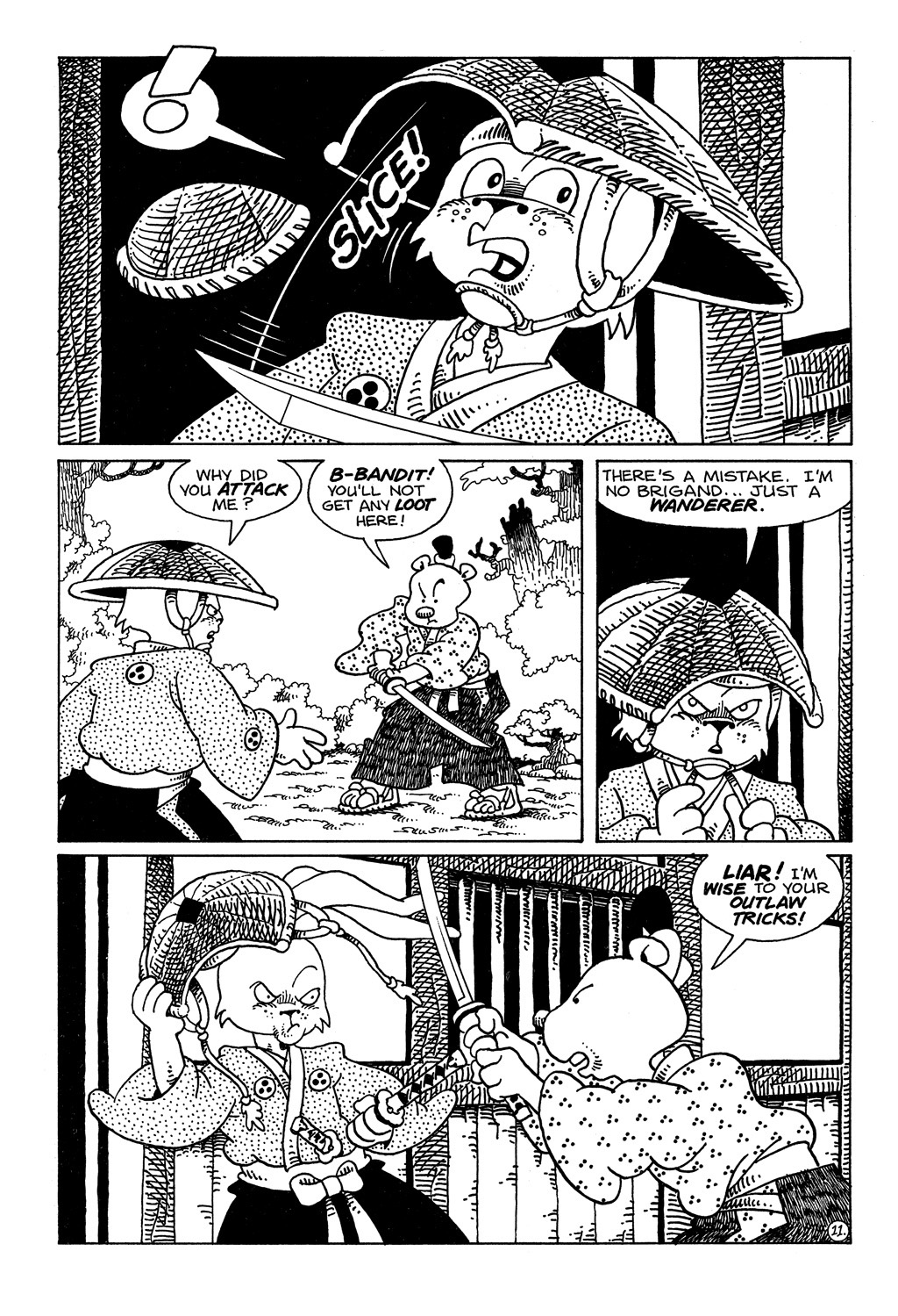 Read online Usagi Yojimbo (1987) comic -  Issue #28 - 13