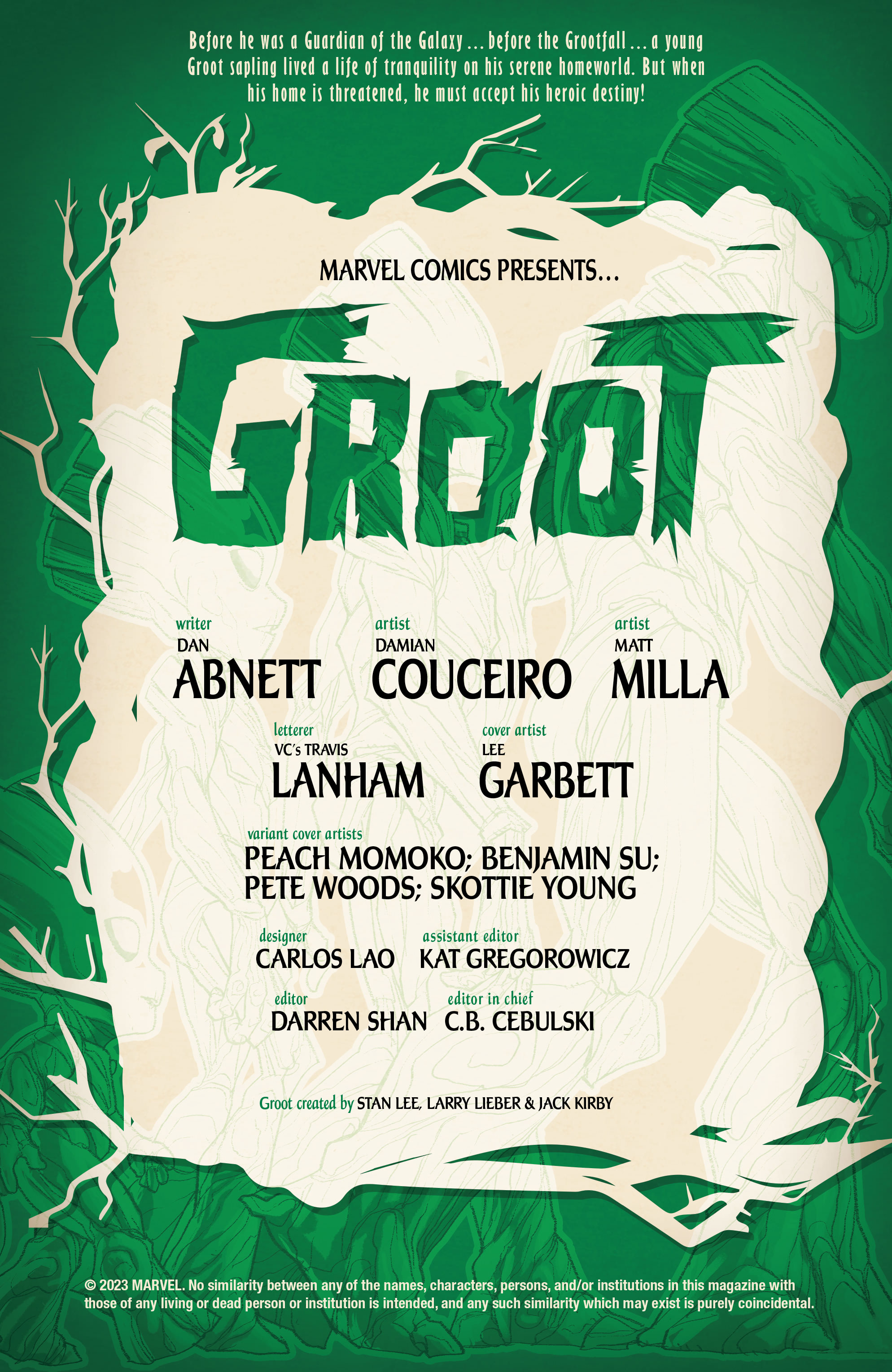 Read online Groot  (2023) comic -  Issue #1 - 31