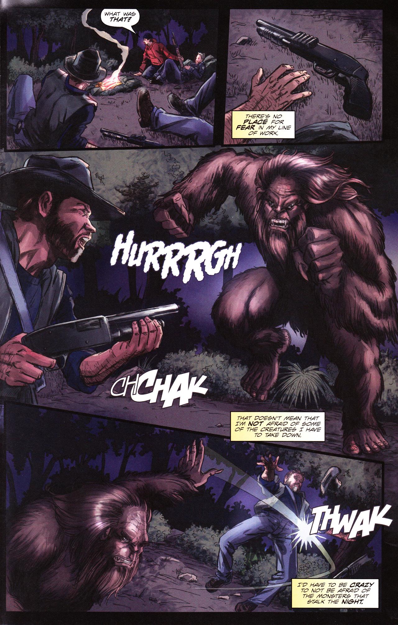 Read online The Monster Hunters' Survival Guide Case Files: Sasquatch comic -  Issue # Full - 25