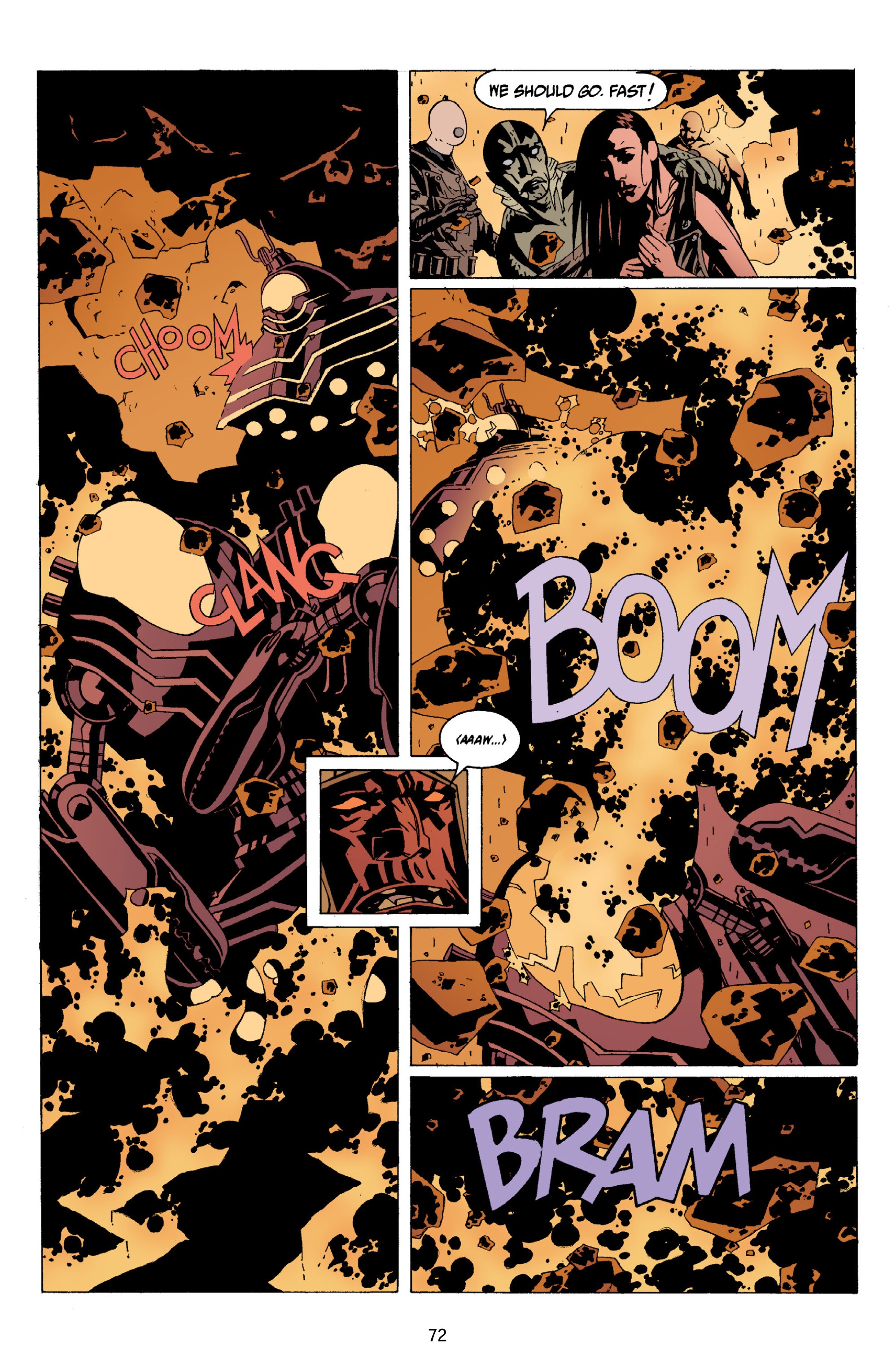 Read online B.P.R.D.: Plague of Frogs (2011) comic -  Issue # TPB 1 (Part 1) - 74