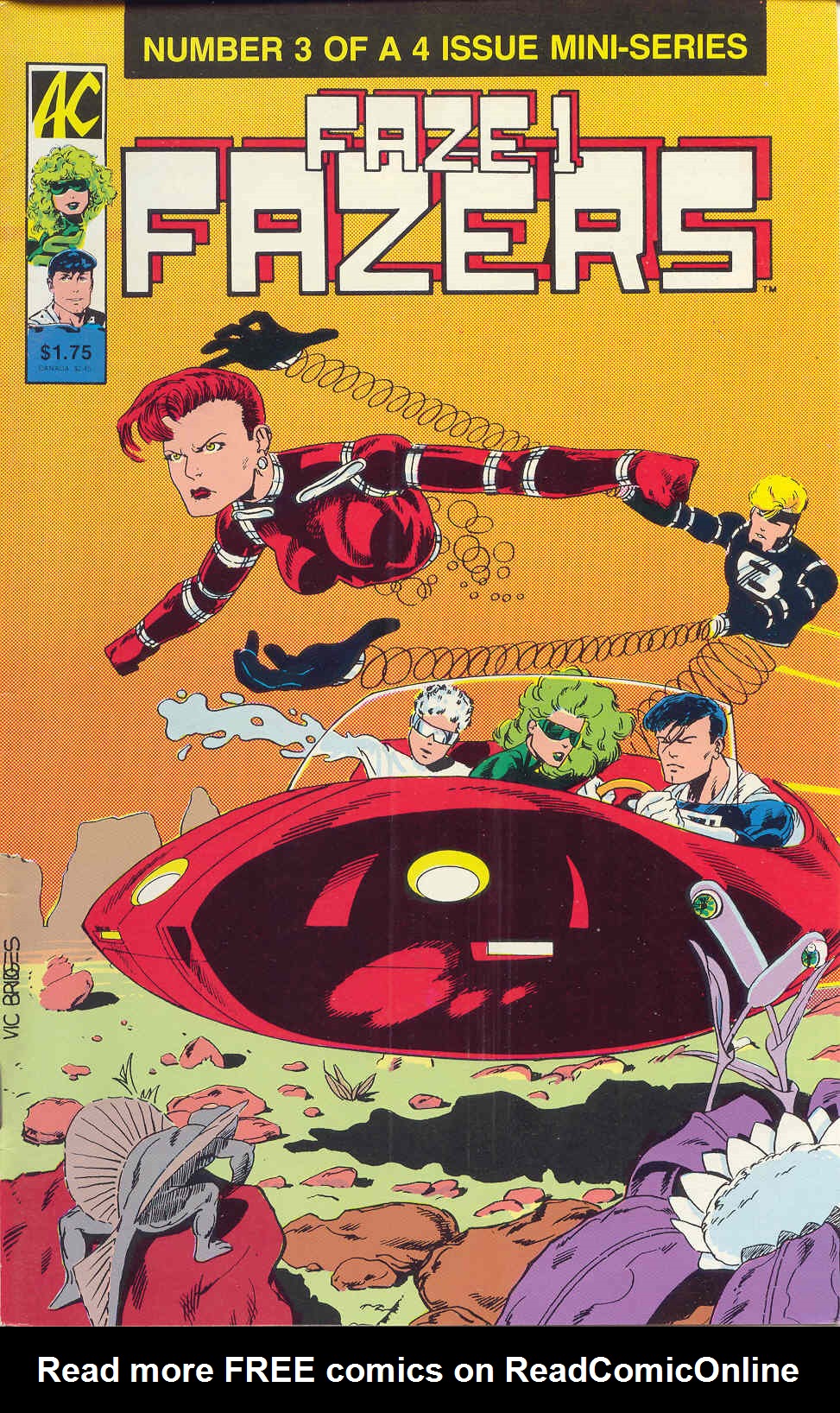 Read online Faze One Fazers comic -  Issue #3 - 1