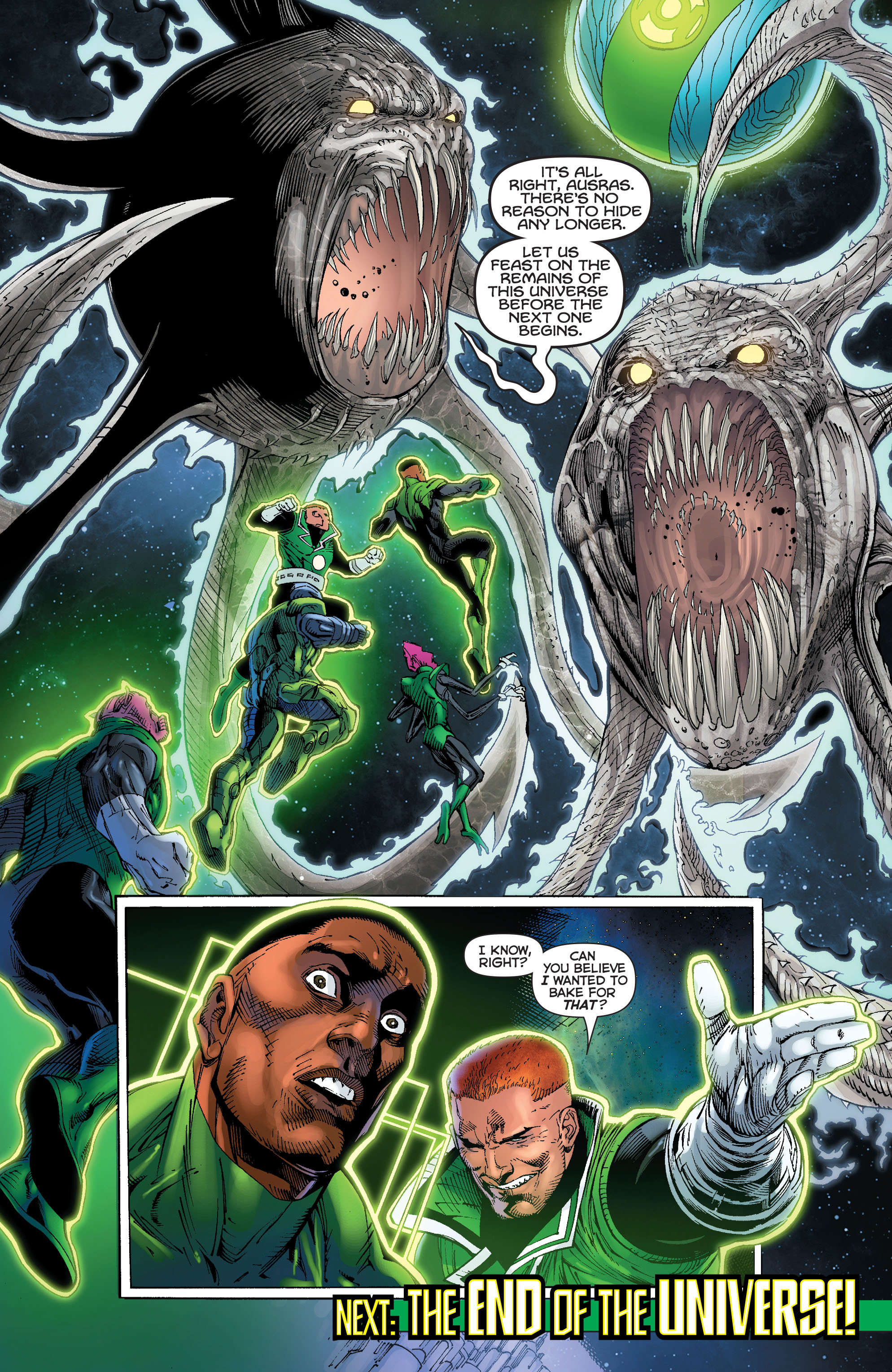 Read online Green Lantern Corps: Edge of Oblivion comic -  Issue #5 - 21