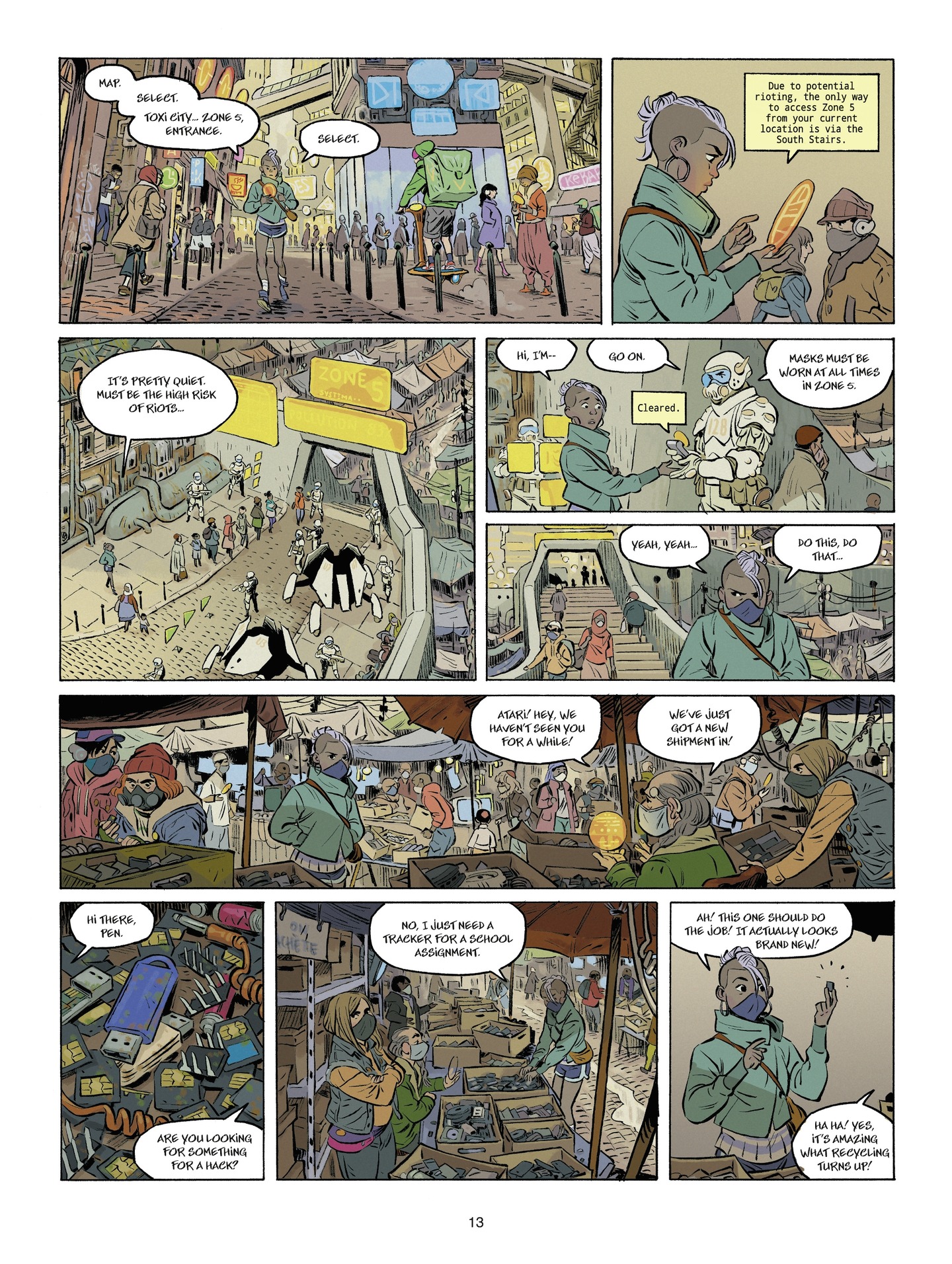 Read online Nocean comic -  Issue #1 - 12