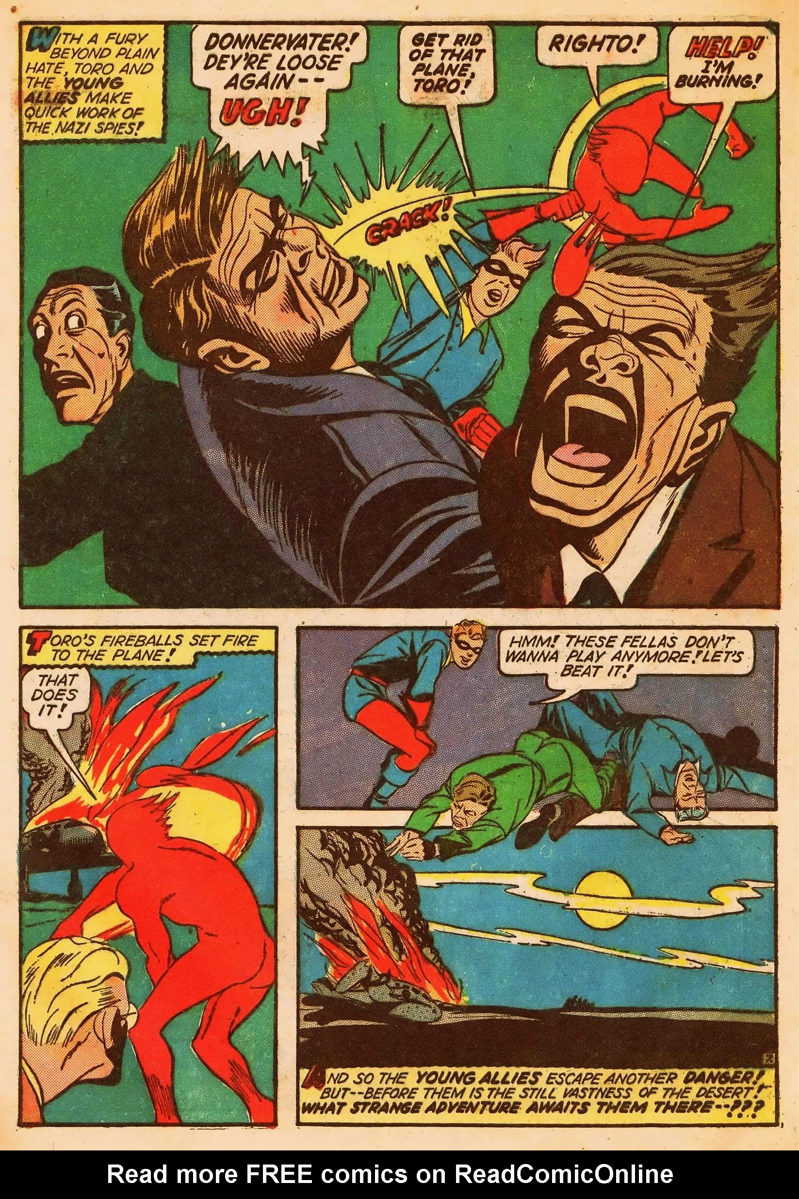 Read online Young Allies Comics comic -  Issue #8 - 8