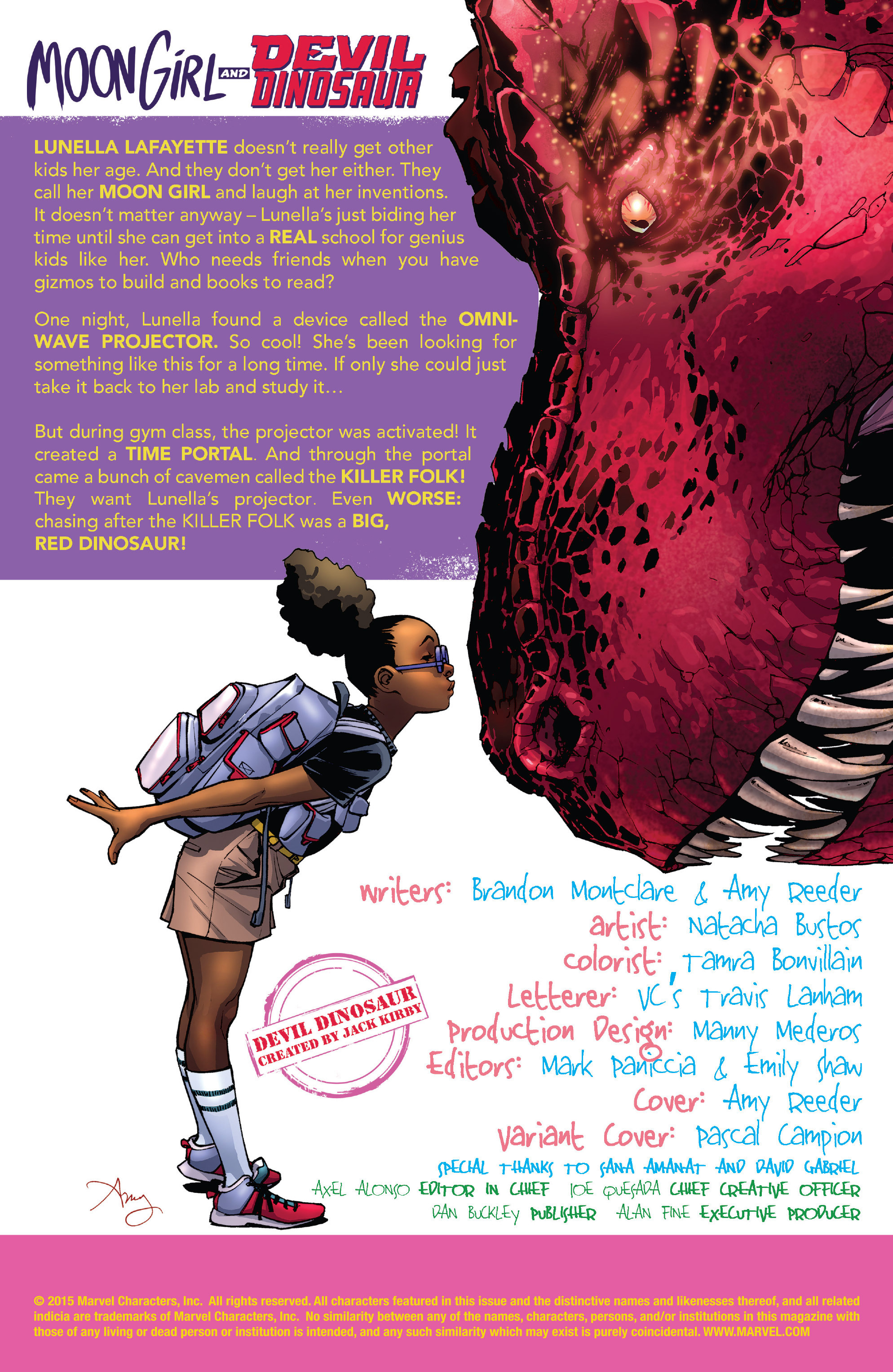 Read online Moon Girl And Devil Dinosaur comic -  Issue #2 - 2