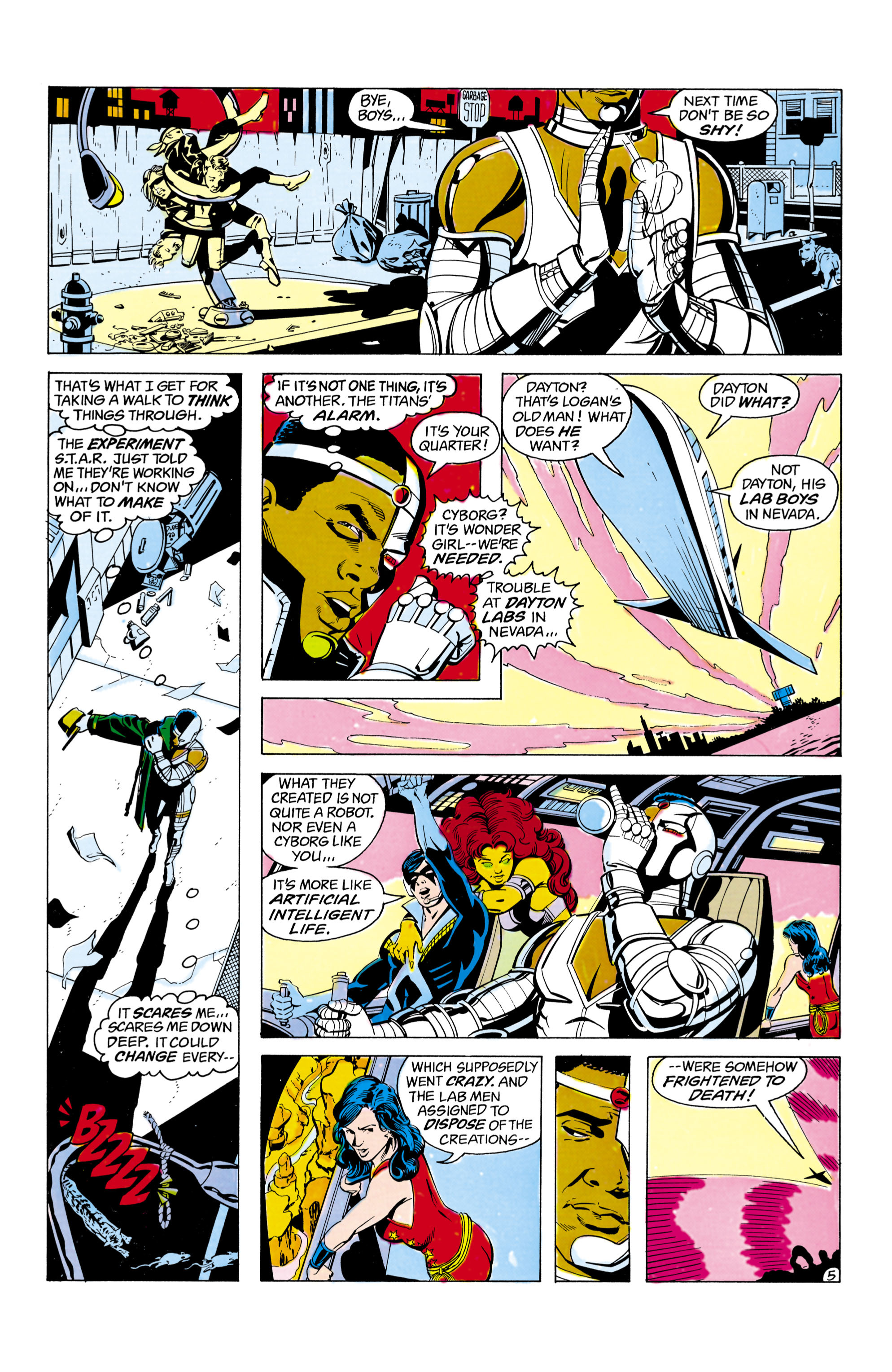 Read online Tales of the Teen Titans comic -  Issue #48 - 6