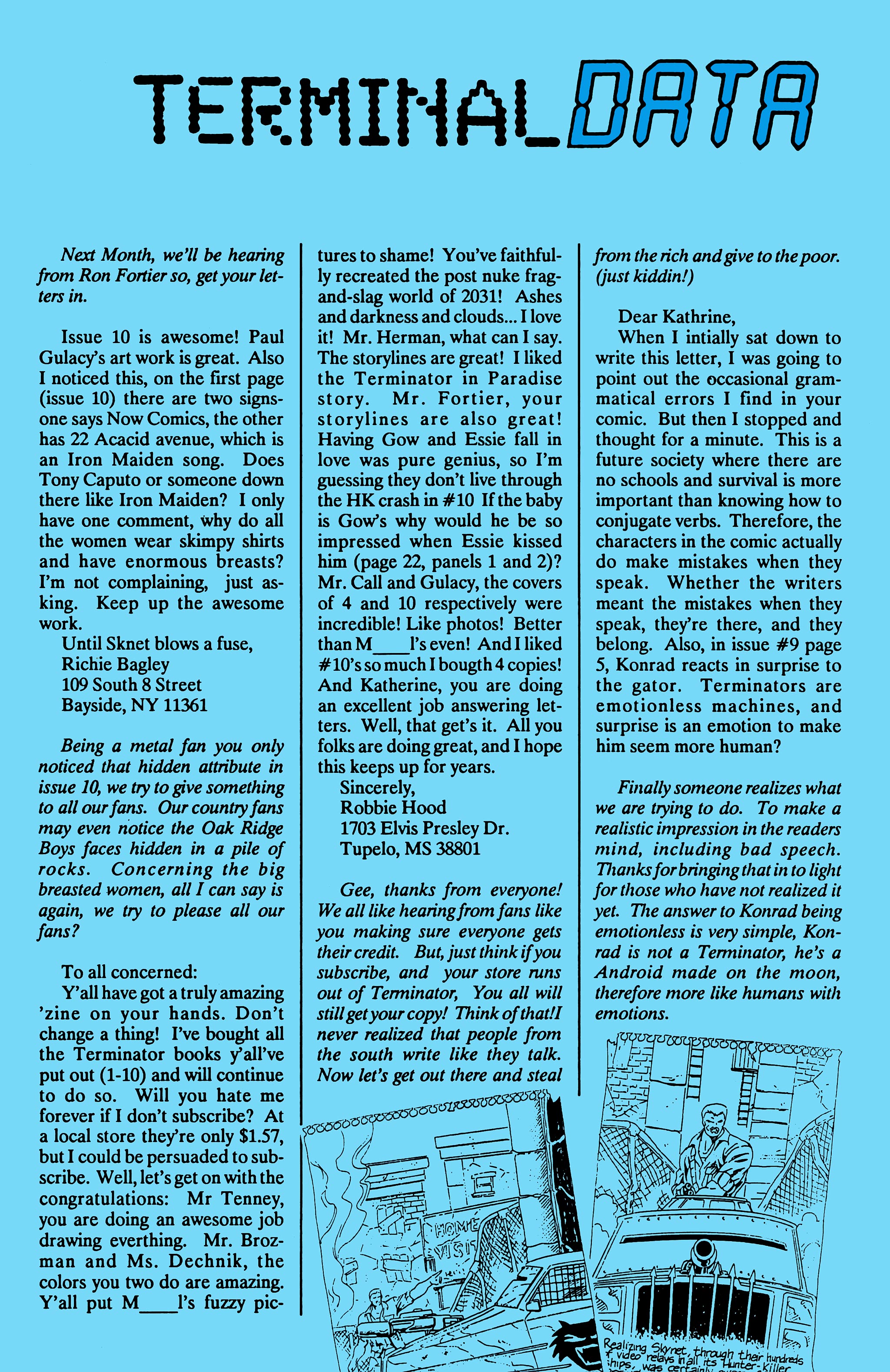 Read online The Terminator (1988) comic -  Issue #13 - 33