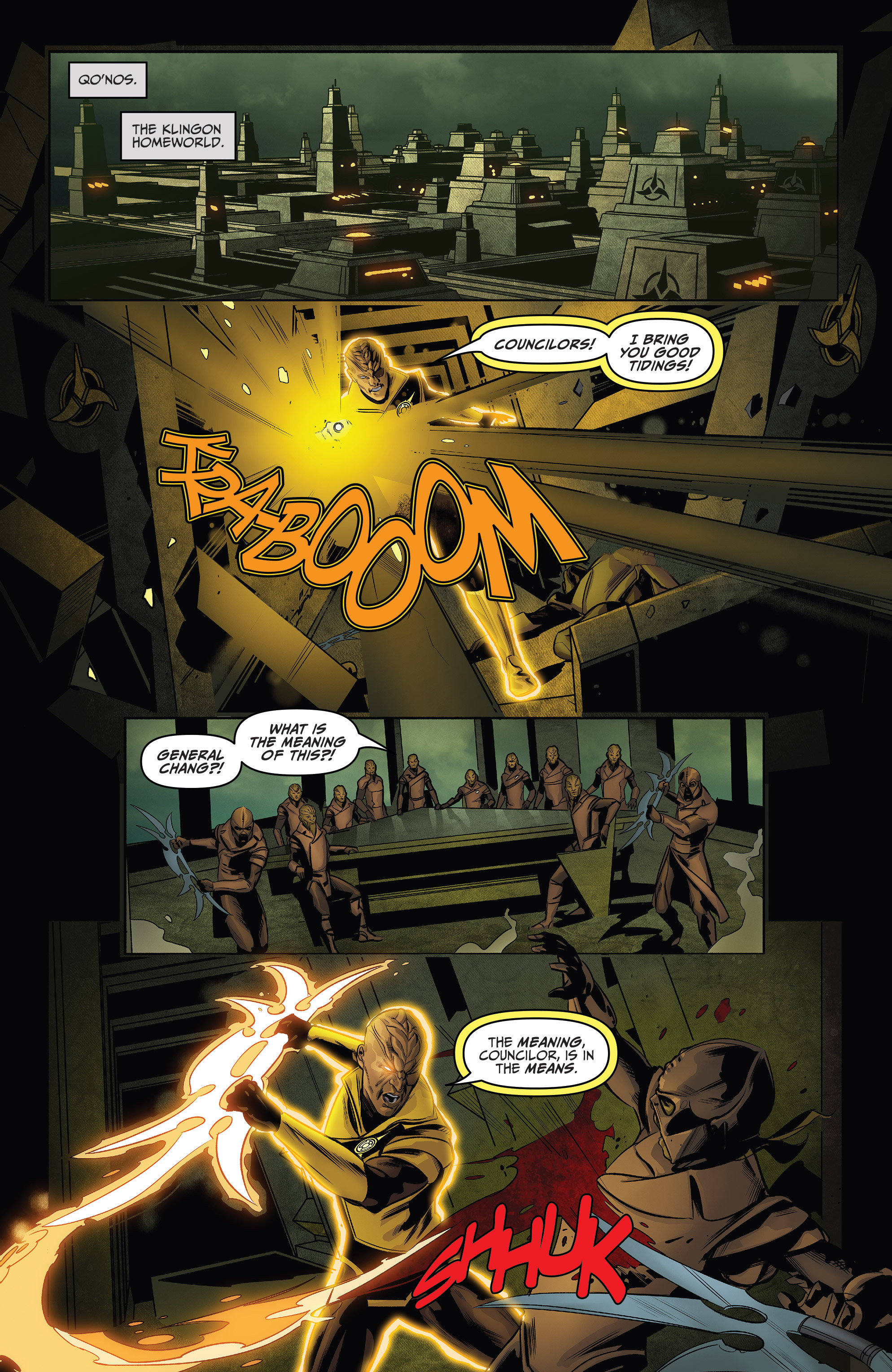 Read online Star Trek/Green Lantern (2015) comic -  Issue #2 - 19