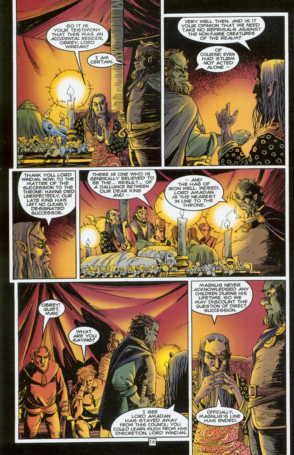 Read online The Books of Faerie: Auberon's Tale comic -  Issue #1 - 16