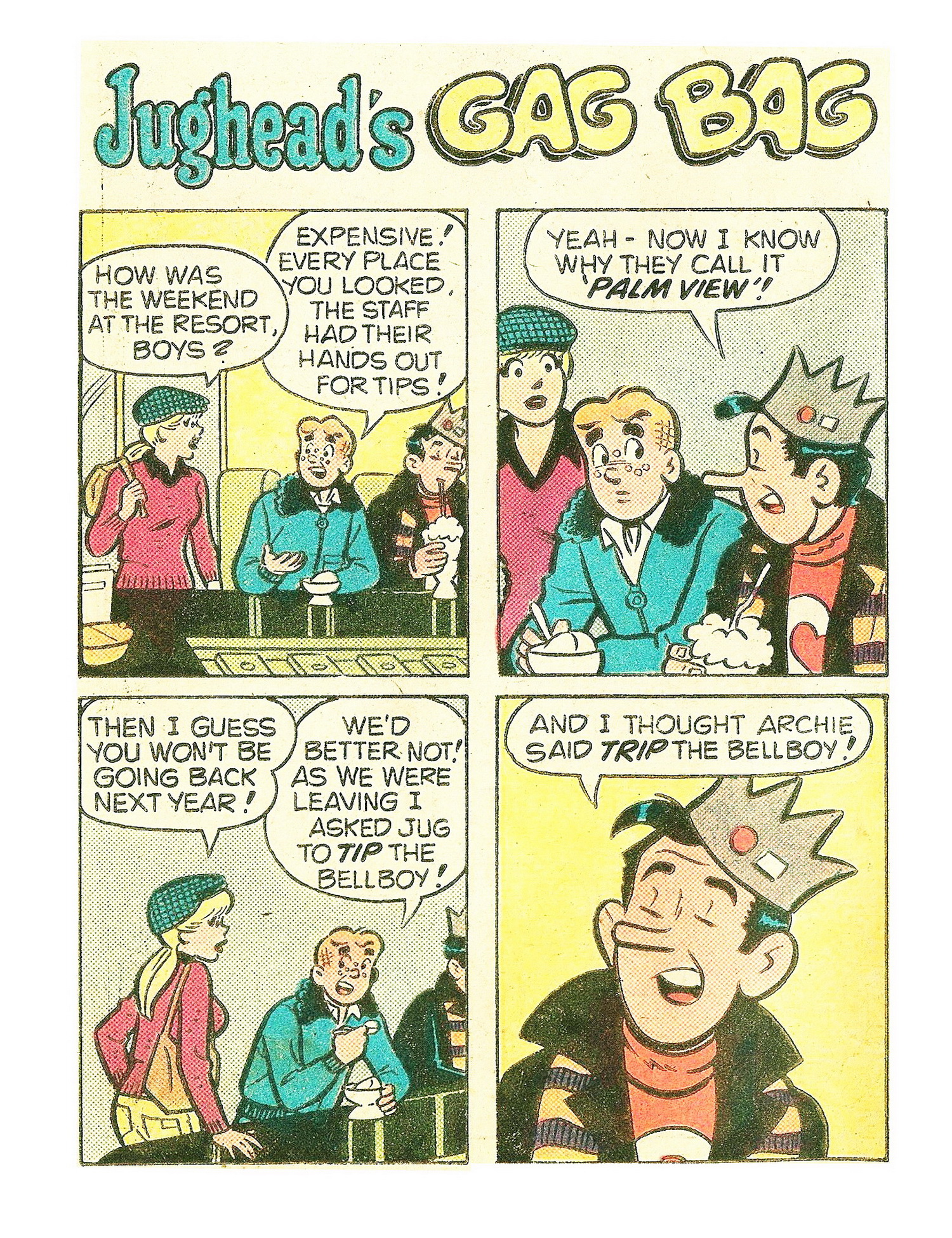 Read online Jughead Jones Comics Digest comic -  Issue #25 - 54