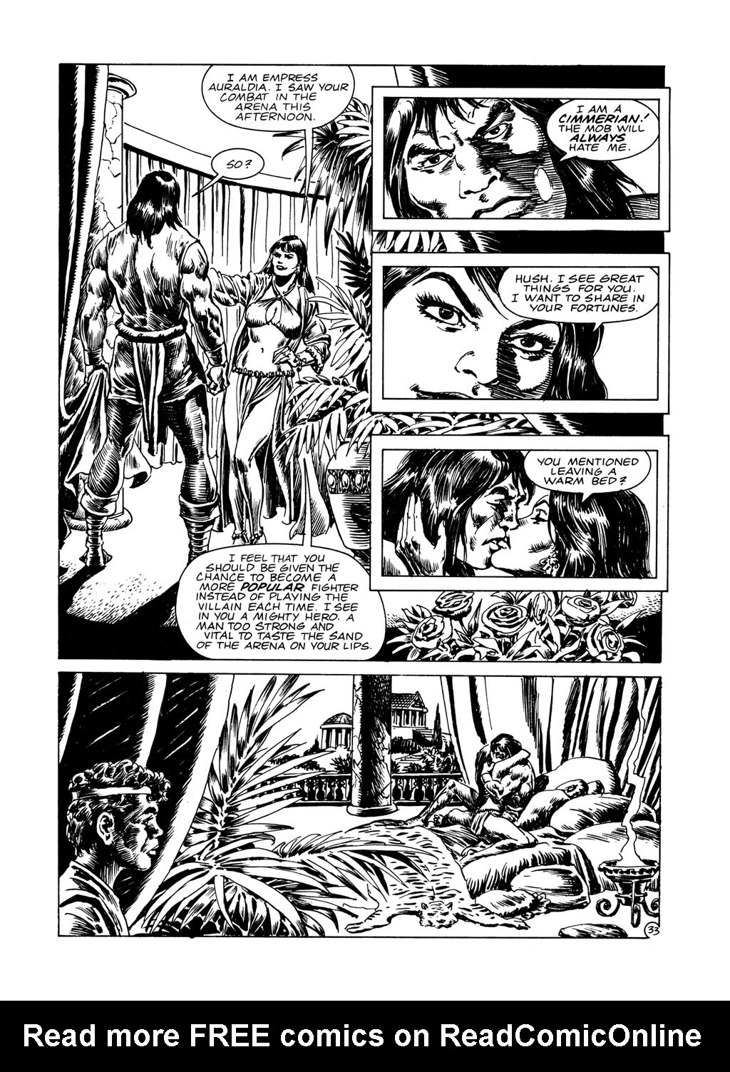 Read online The Savage Sword Of Conan comic -  Issue #146 - 38