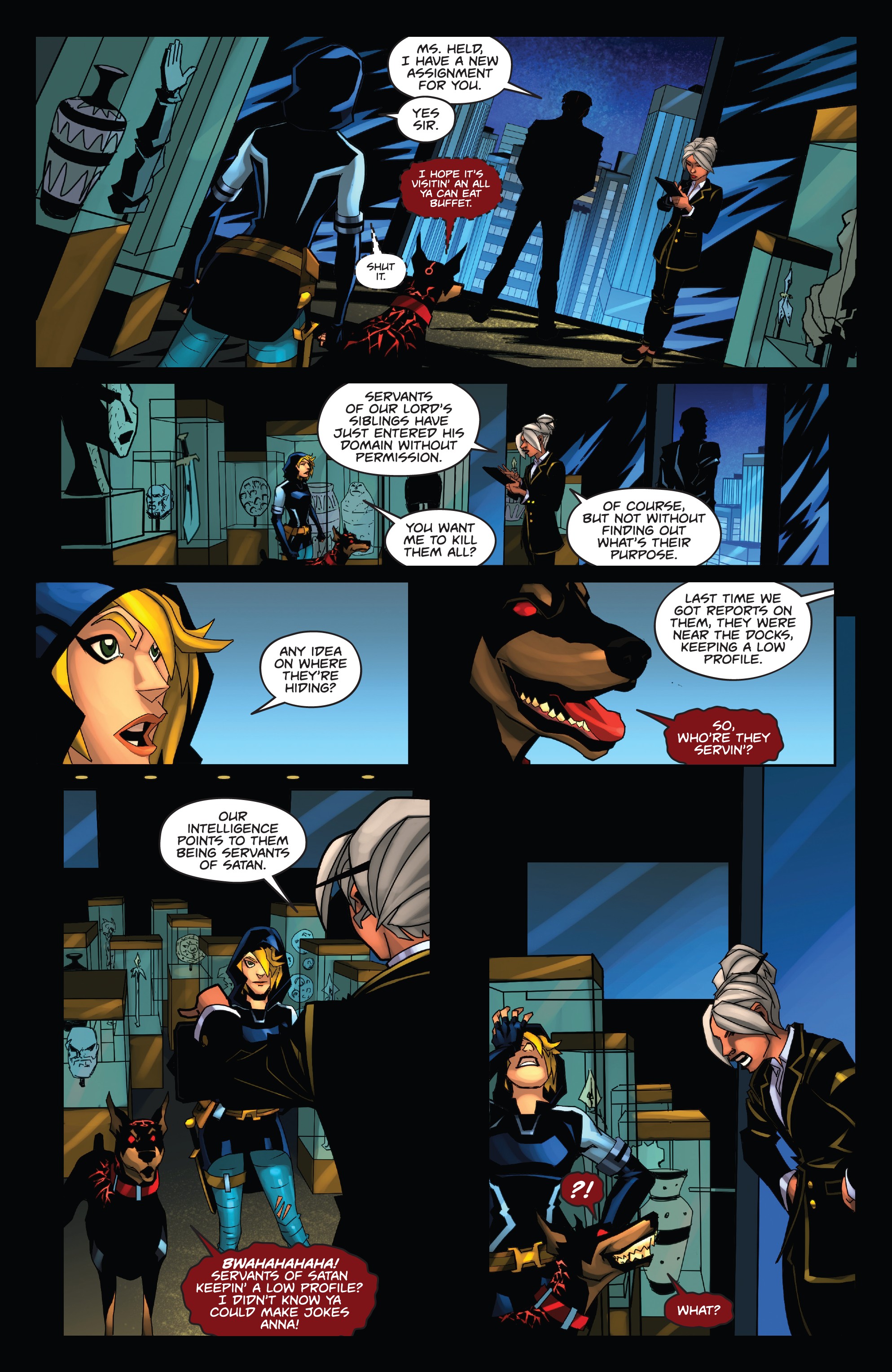 Read online Obey Me comic -  Issue #3 - 4