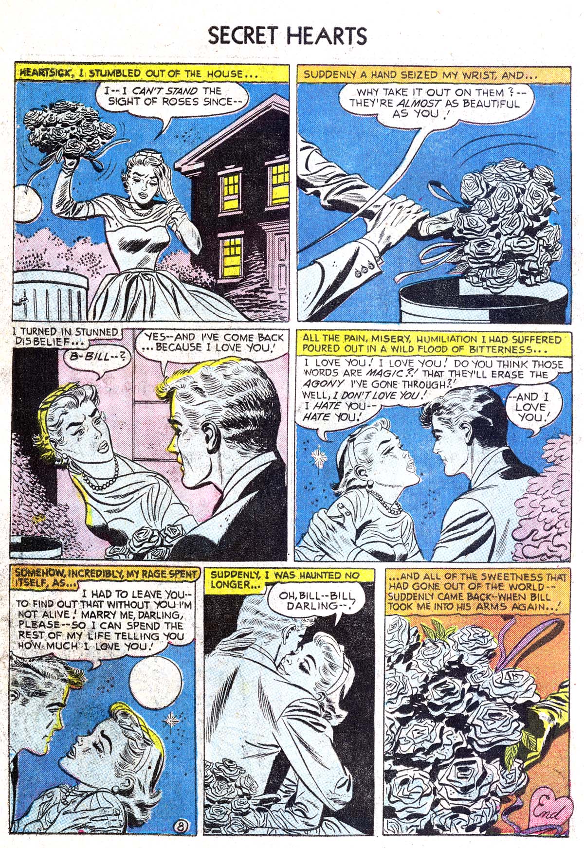 Read online Secret Hearts comic -  Issue #38 - 34