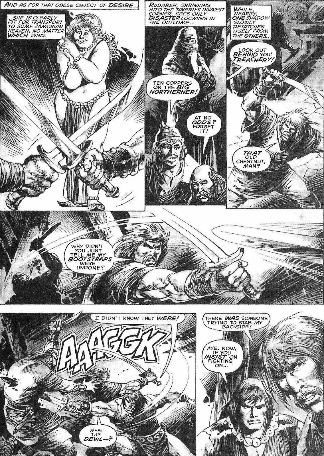 The Savage Sword Of Conan issue 208 - Page 35