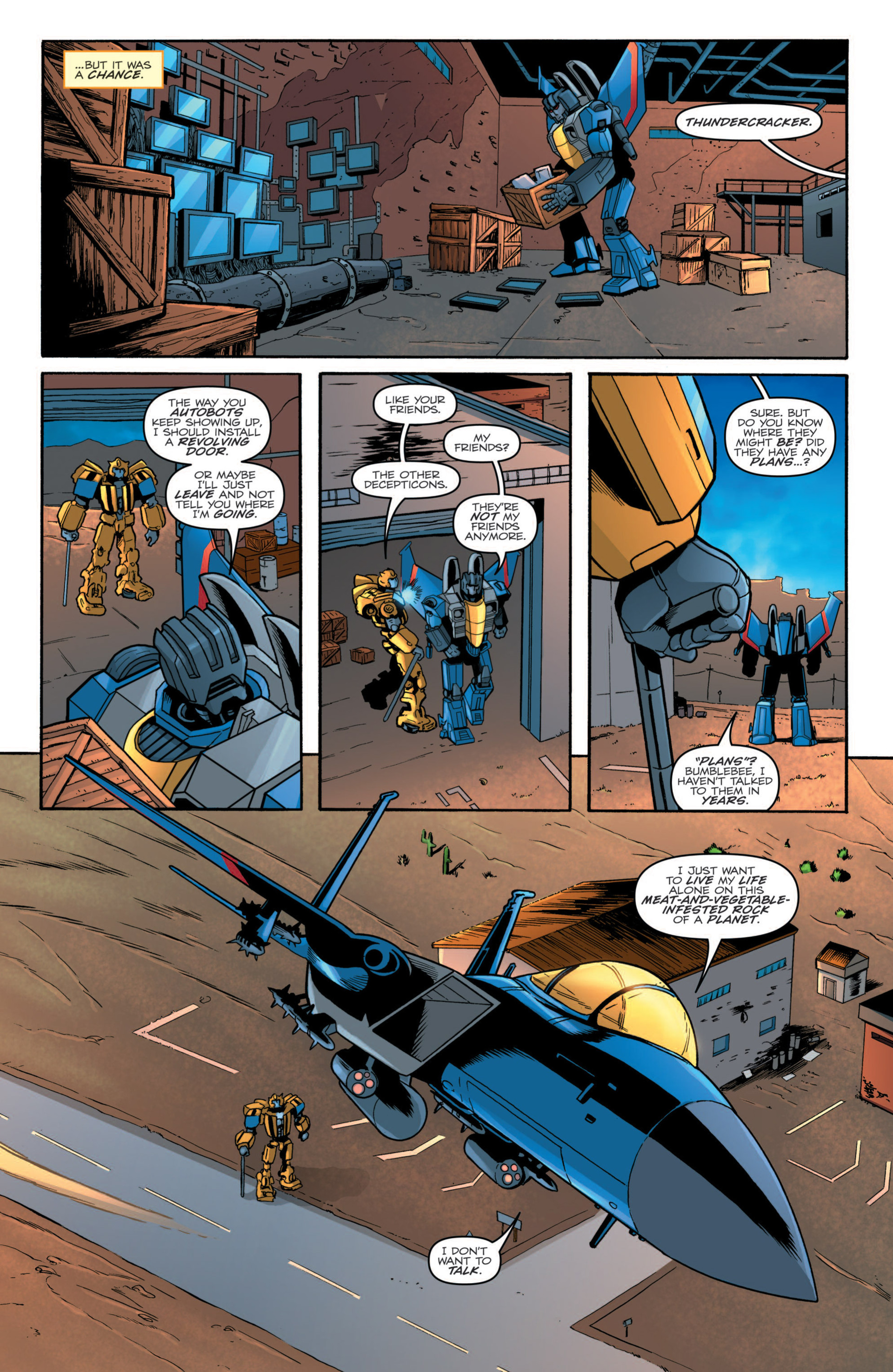 Read online The Transformers Spotlight Bumblebee comic Issue Full
