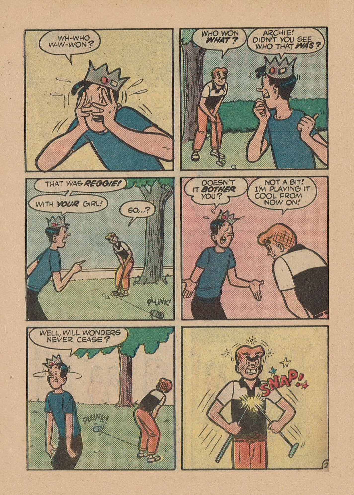 Read online Archie Digest Magazine comic -  Issue #72 - 122