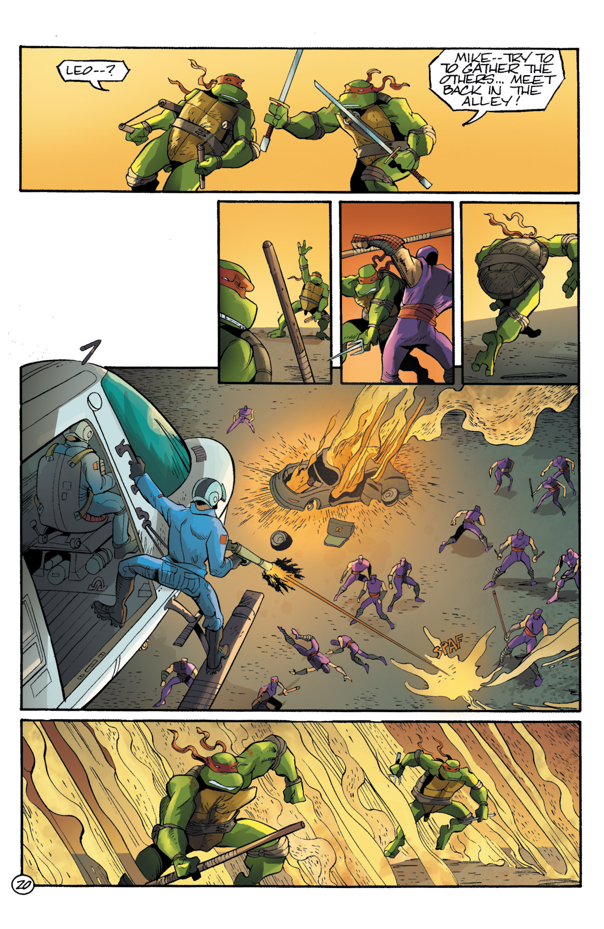 Read online Teenage Mutant Ninja Turtles Color Classics (2015) comic -  Issue #6 - 21