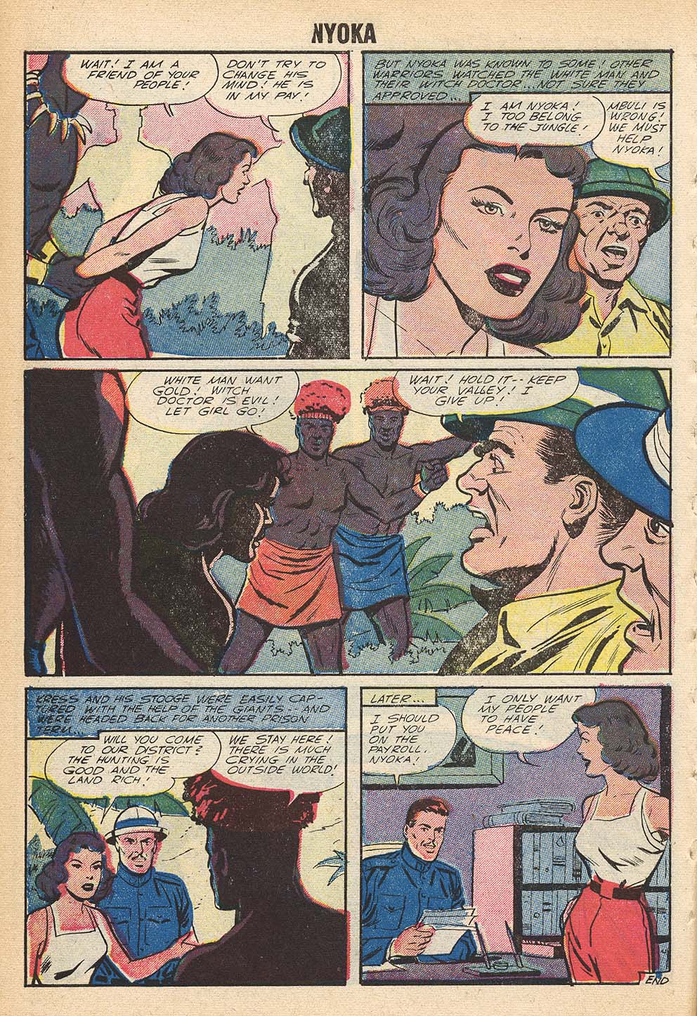Read online Nyoka the Jungle Girl (1955) comic -  Issue #17 - 10