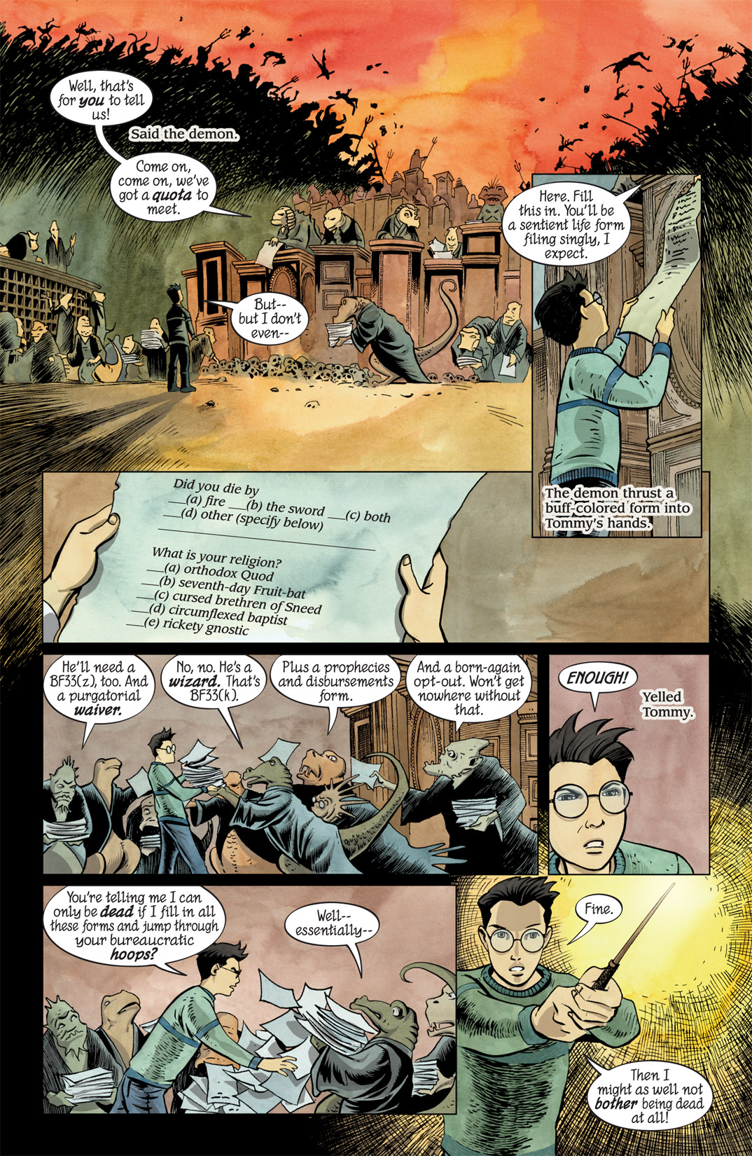 Read online The Unwritten comic -  Issue #11 - 4