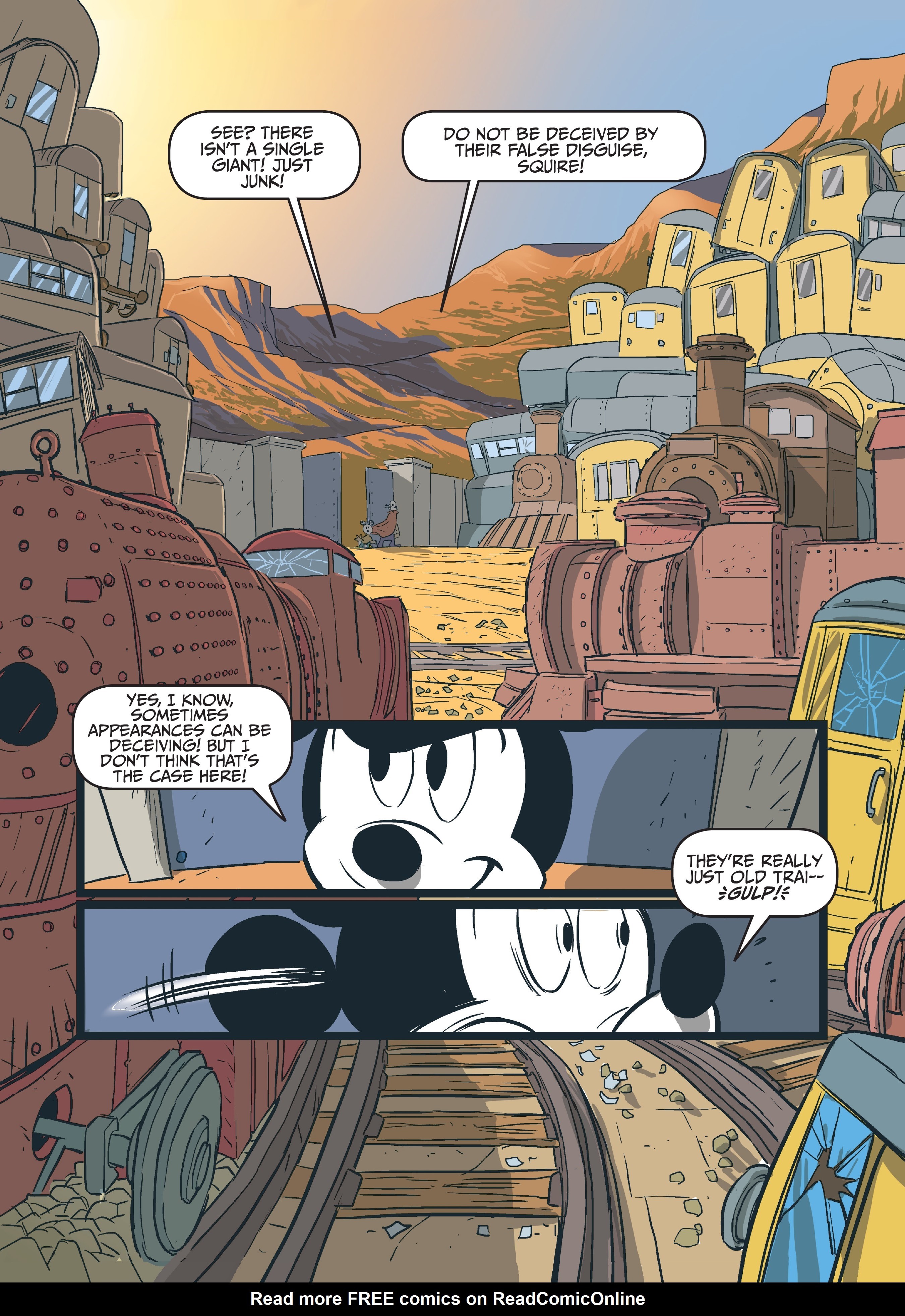 Read online Disney Don Quixote, Starring Goofy and Mickey Mouse comic -  Issue # TPB - 84