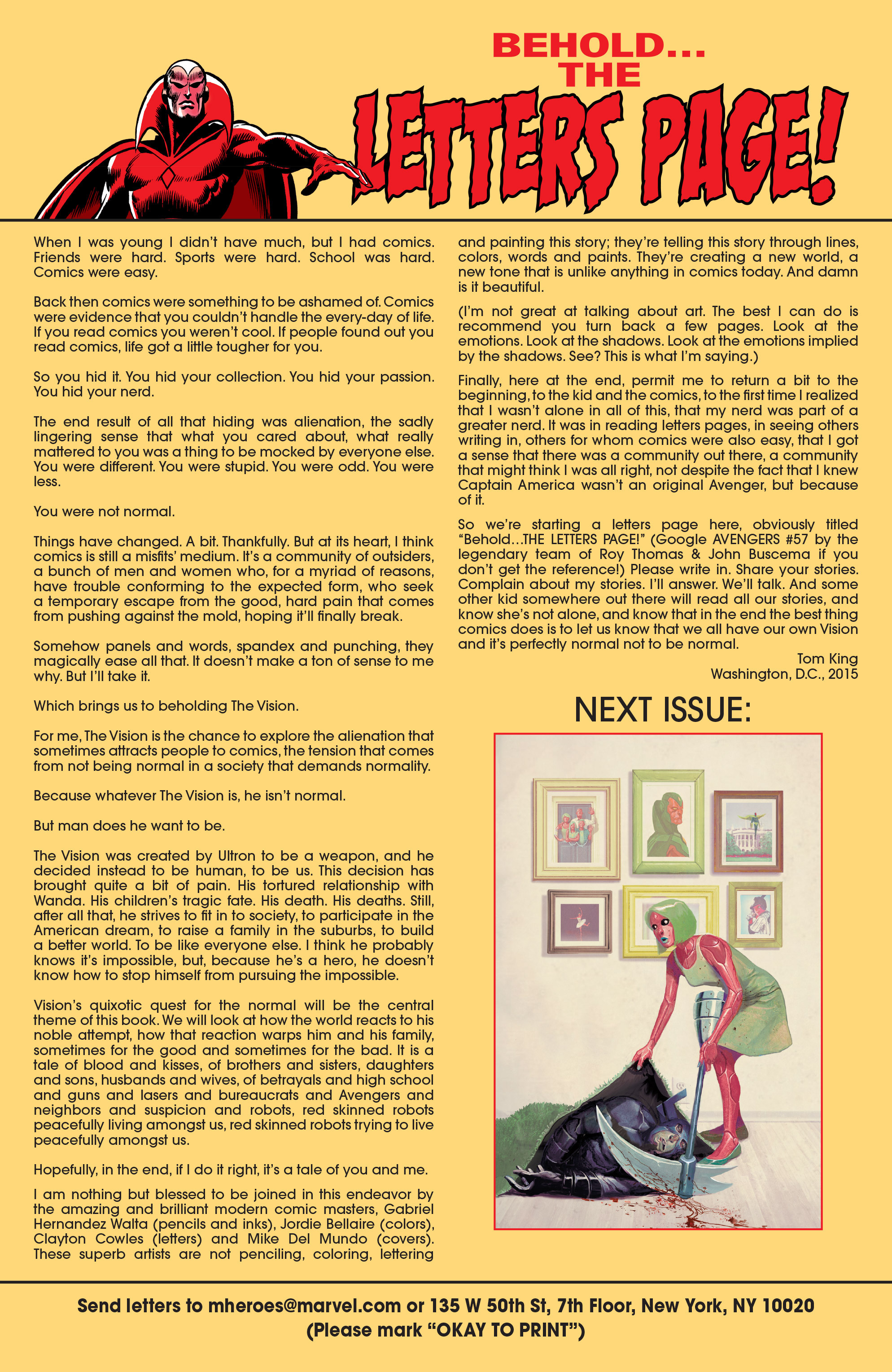 Read online Vision comic -  Issue #2 - 23