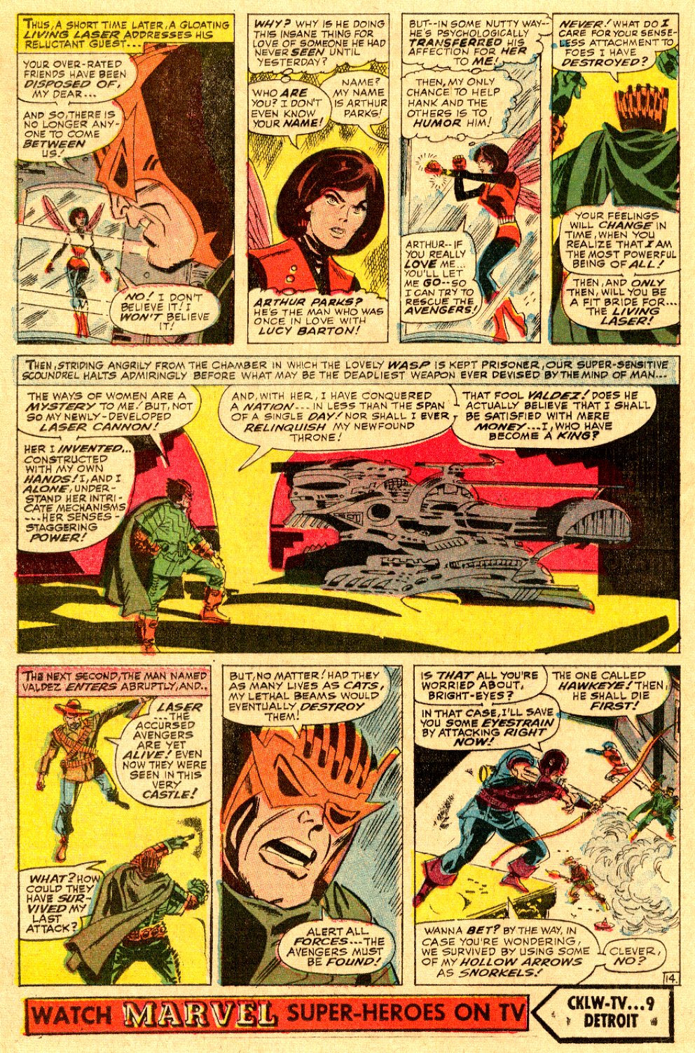 Read online The Avengers (1963) comic -  Issue #35 - 16