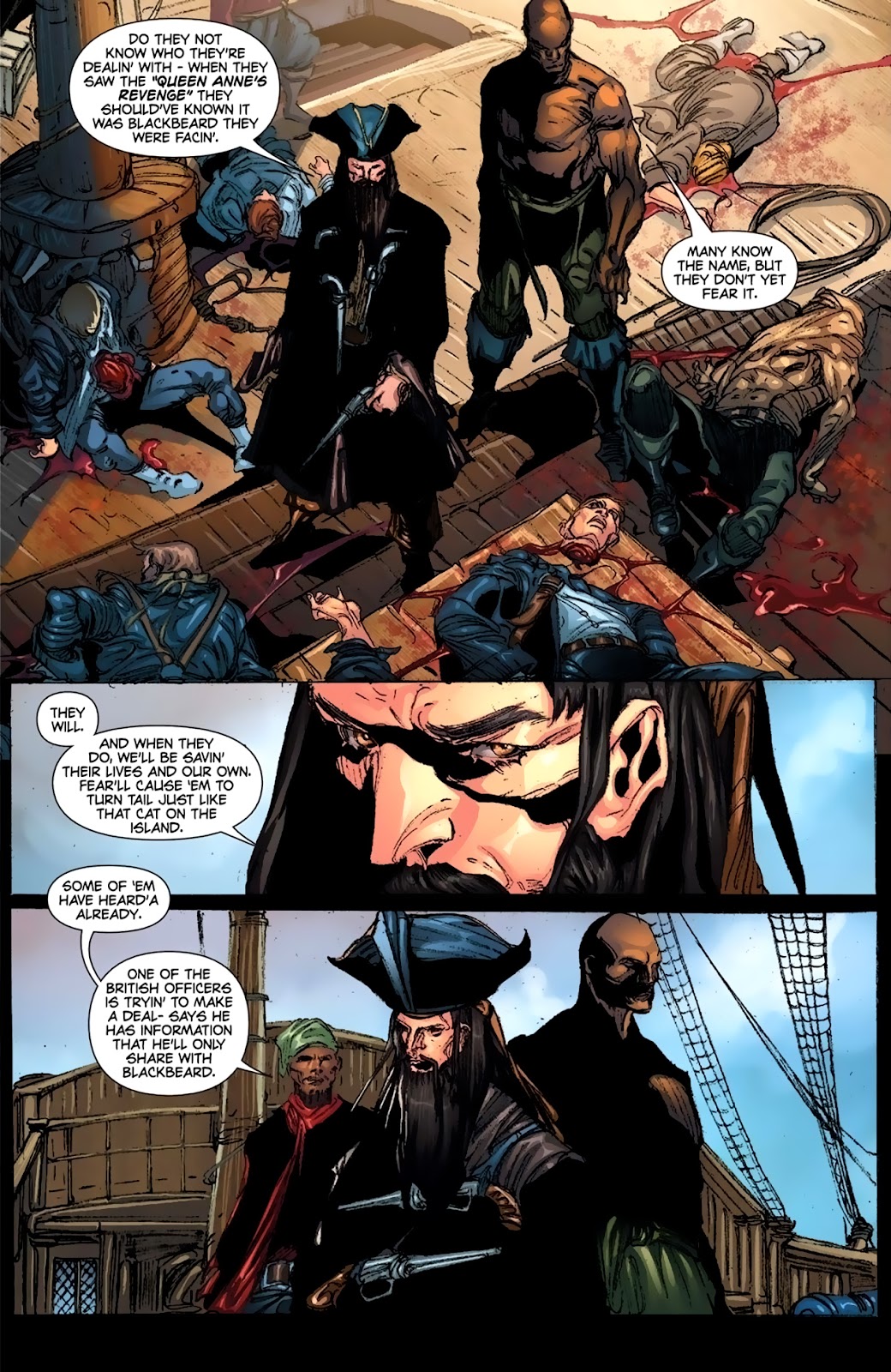 Blackbeard: Legend of the Pyrate King issue 6 - Page 5