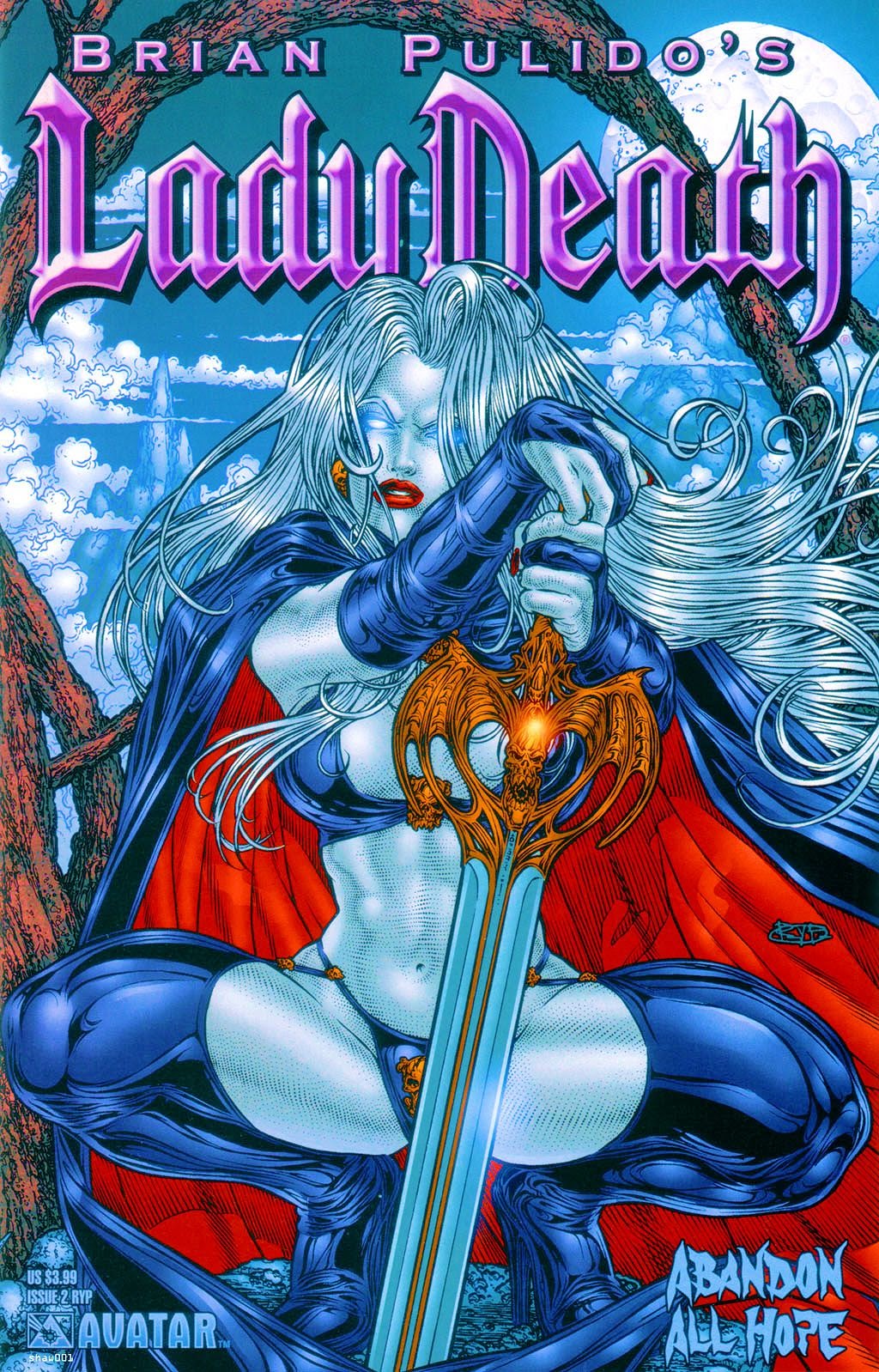 Read online Brian Pulido's Lady Death: Abandon All Hope comic -  Issue #2 - 3