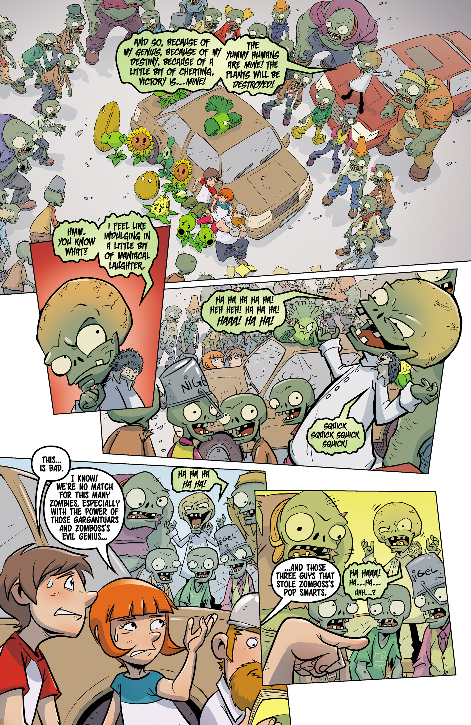 Read online Plants vs. Zombies: Grown Sweet Home comic -  Issue #6 - 20
