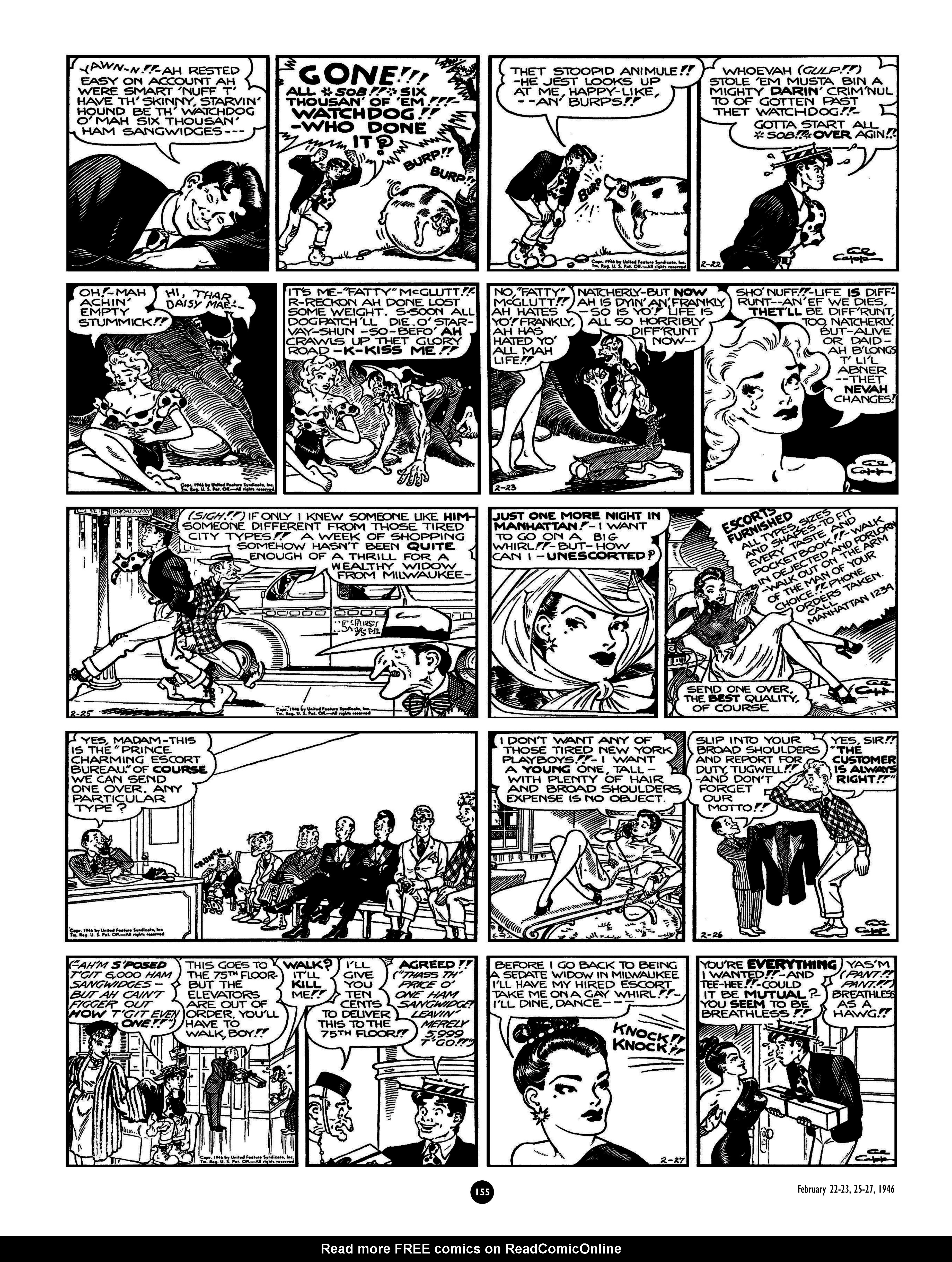 Read online Al Capp's Li'l Abner Complete Daily & Color Sunday Comics comic -  Issue # TPB 6 (Part 2) - 56