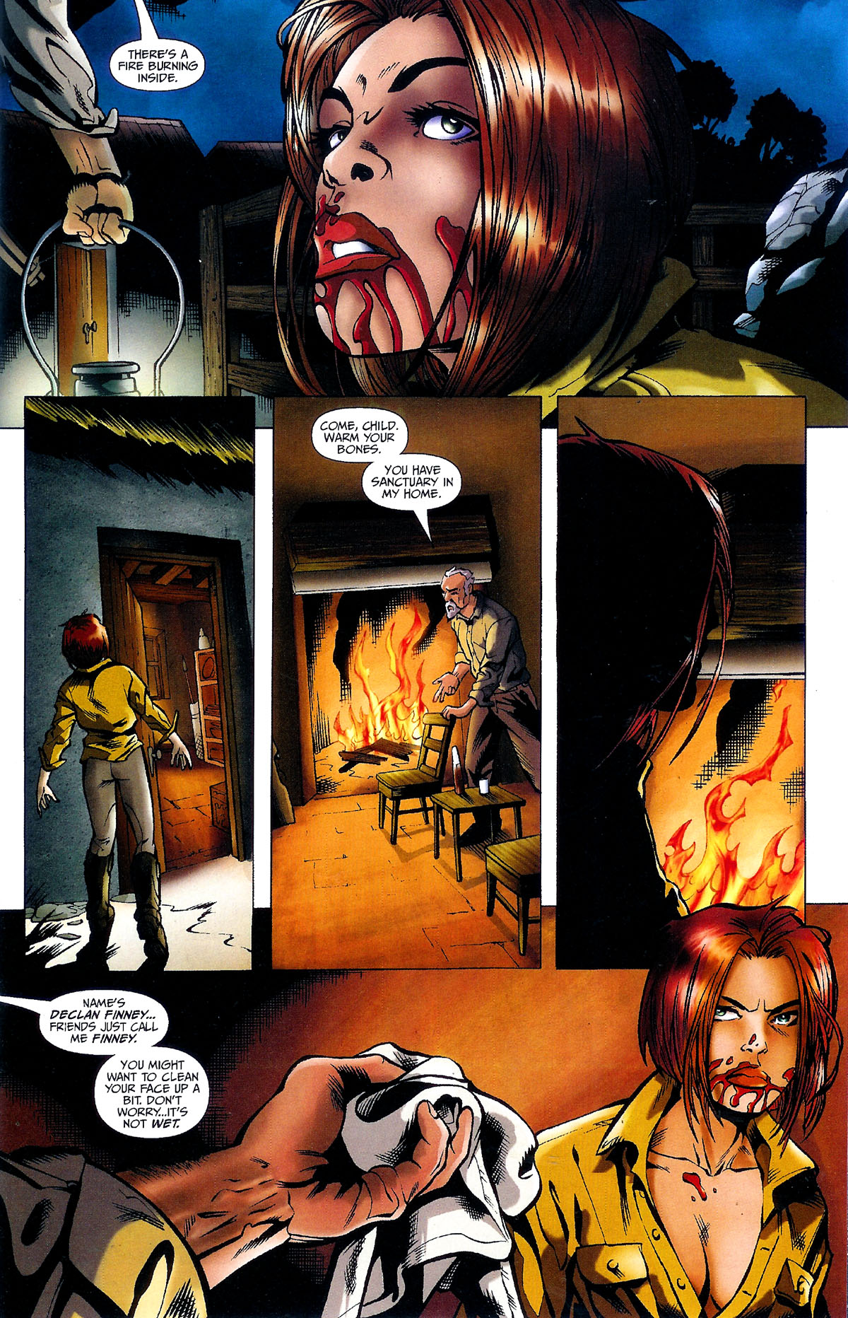 Read online Bloodrayne: Twin Blades comic -  Issue # Full - 5