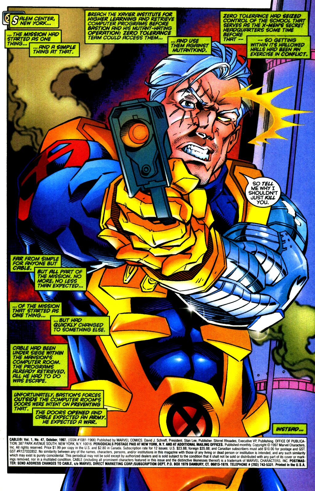 Read online Cable (1993) comic -  Issue #47 - 2