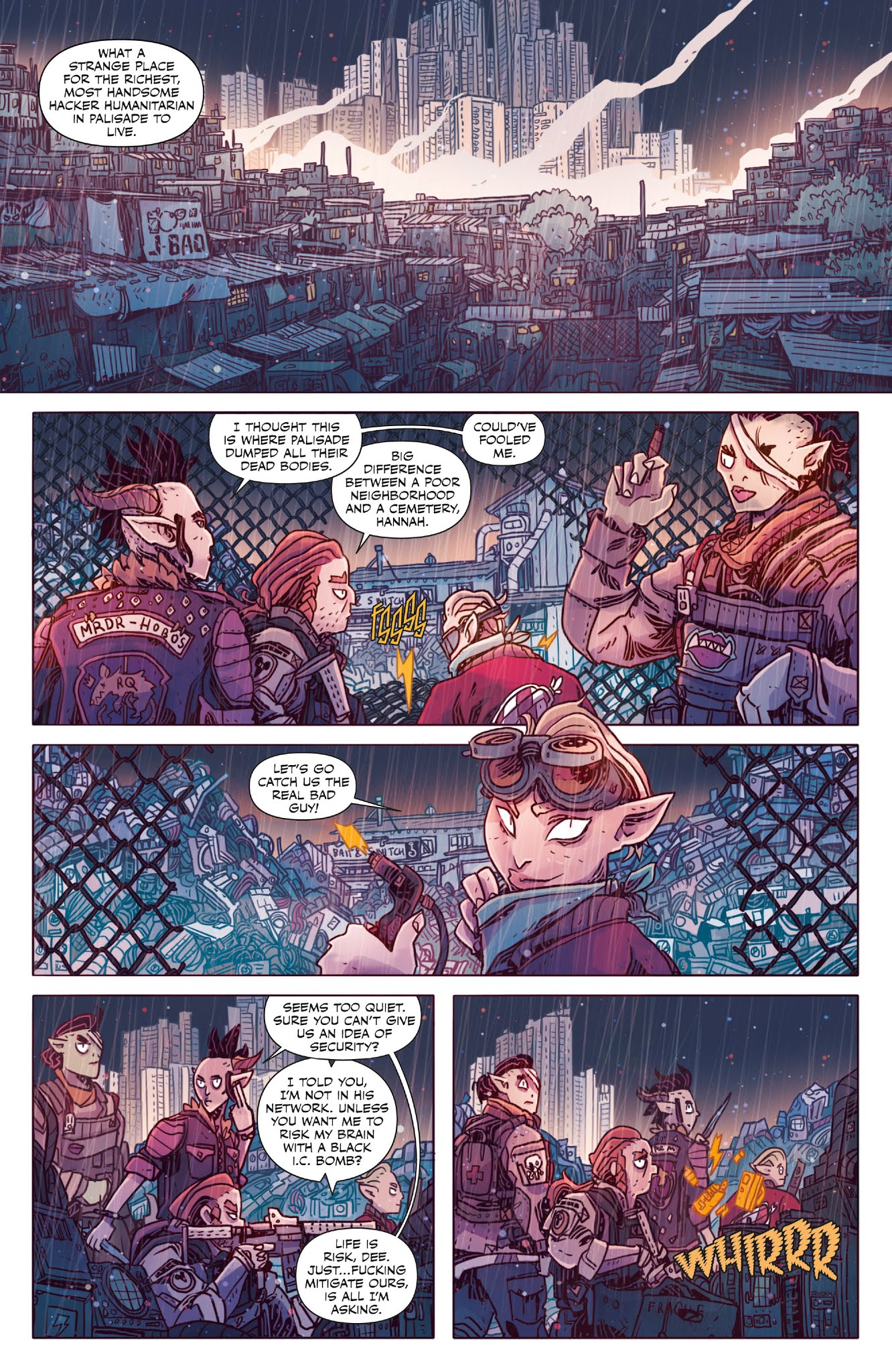 Read online Rat Queens Special: Neon Static comic -  Issue # Full - 20