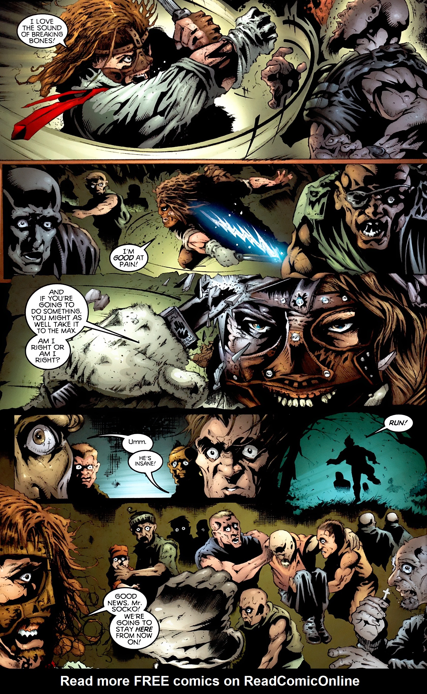 Read online Mankind comic -  Issue # Full - 5
