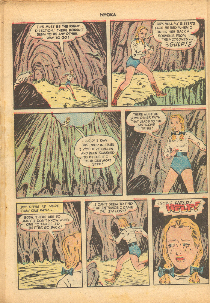 Read online Nyoka the Jungle Girl (1945) comic -  Issue #28 - 14