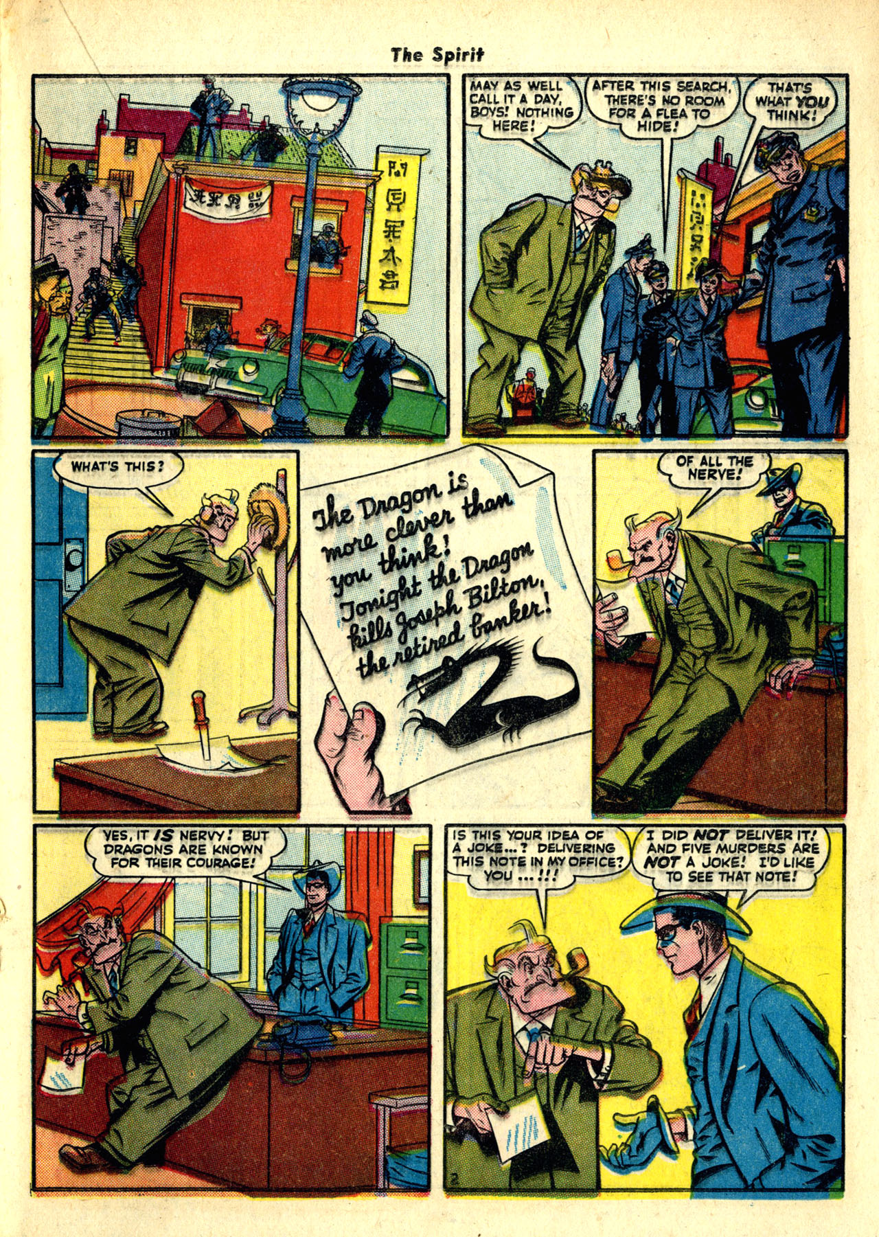 Read online The Spirit (1944) comic -  Issue #7 - 27