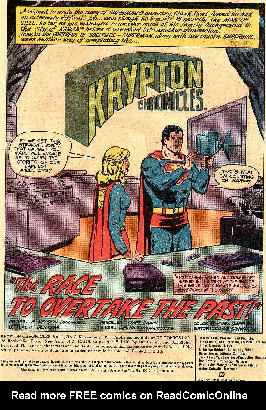 Read online Krypton Chronicles comic -  Issue #3 - 2