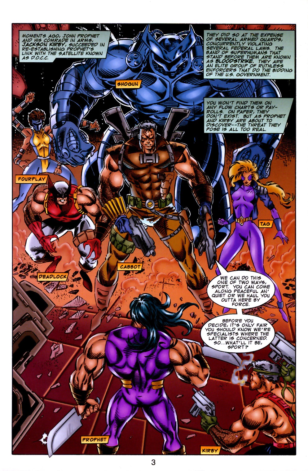 Read online Prophet (1993) comic -  Issue #3 - 5
