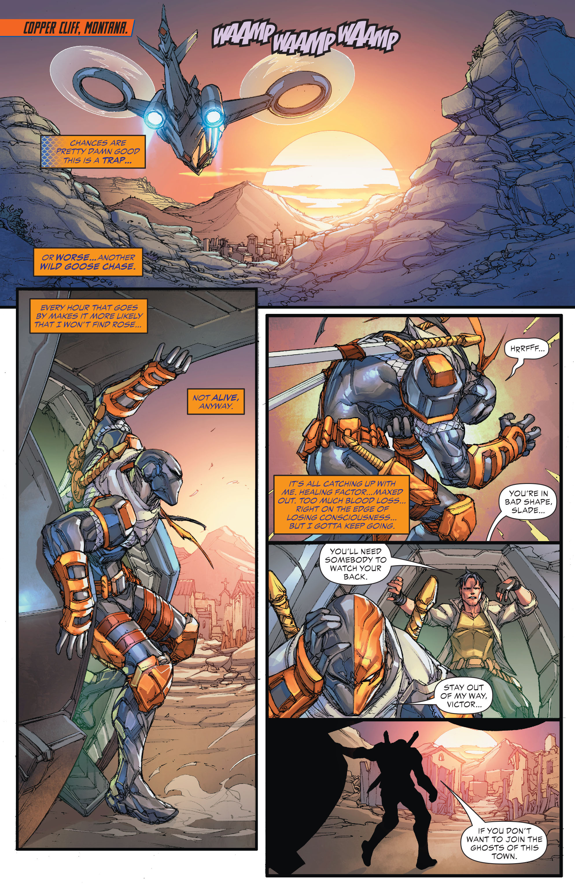 Read online Deathstroke (2014) comic -  Issue #16 - 18