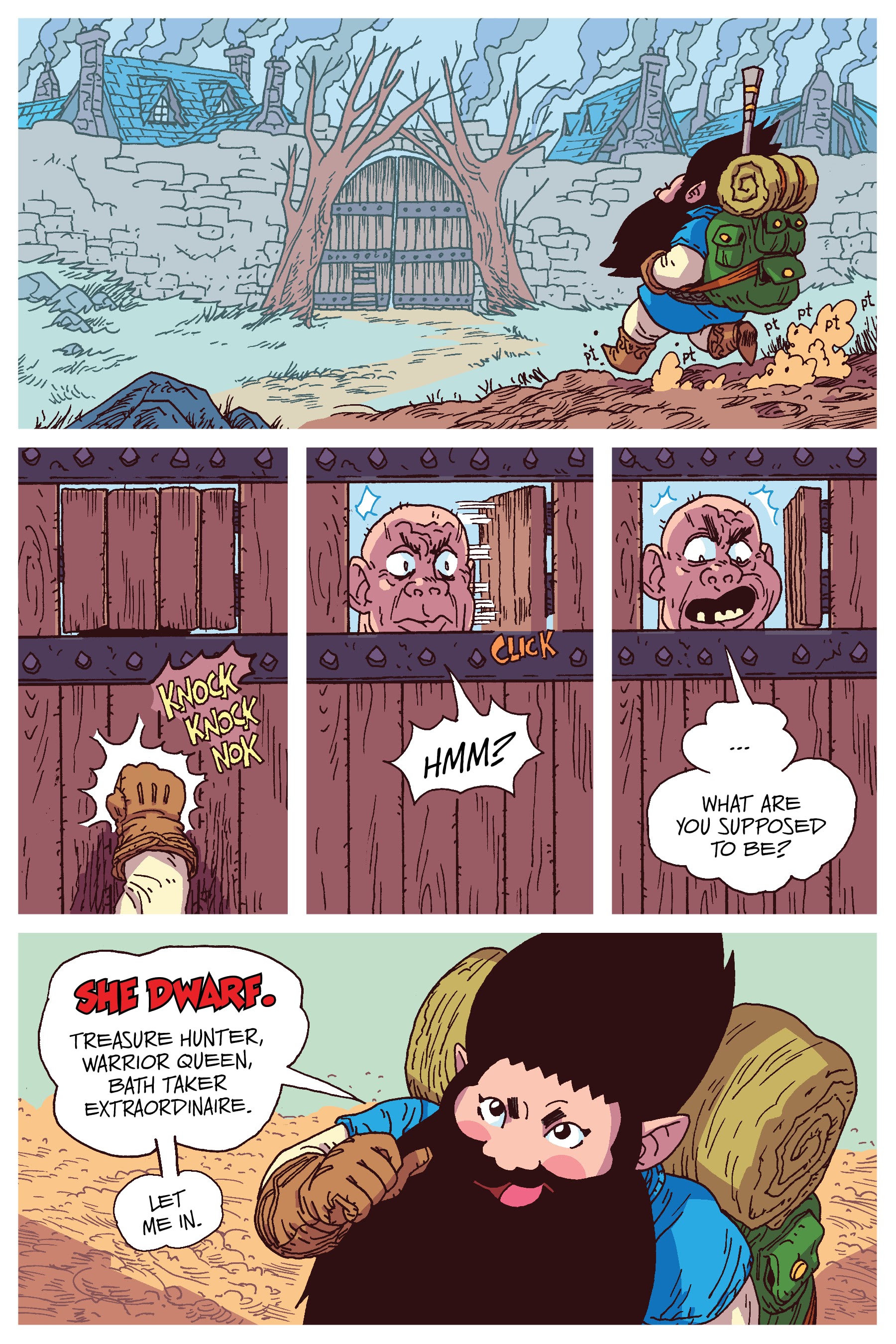 Read online The Savage Beard of She Dwarf comic -  Issue # TPB (Part 1) - 7