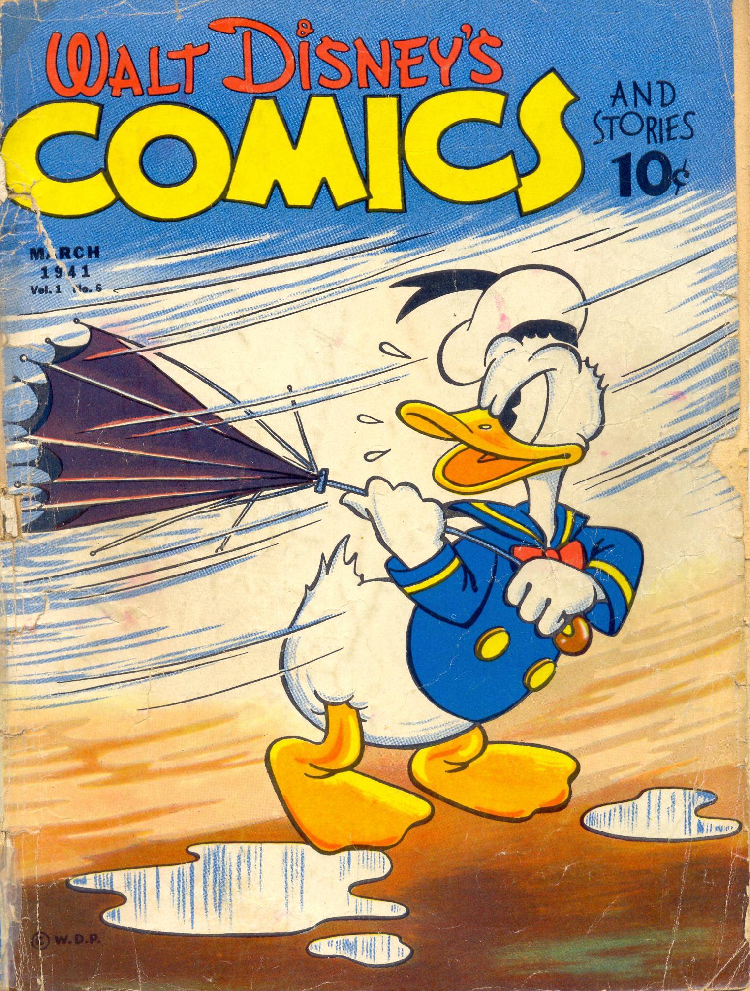 Read online Walt Disney's Comics and Stories comic -  Issue #6 - 1