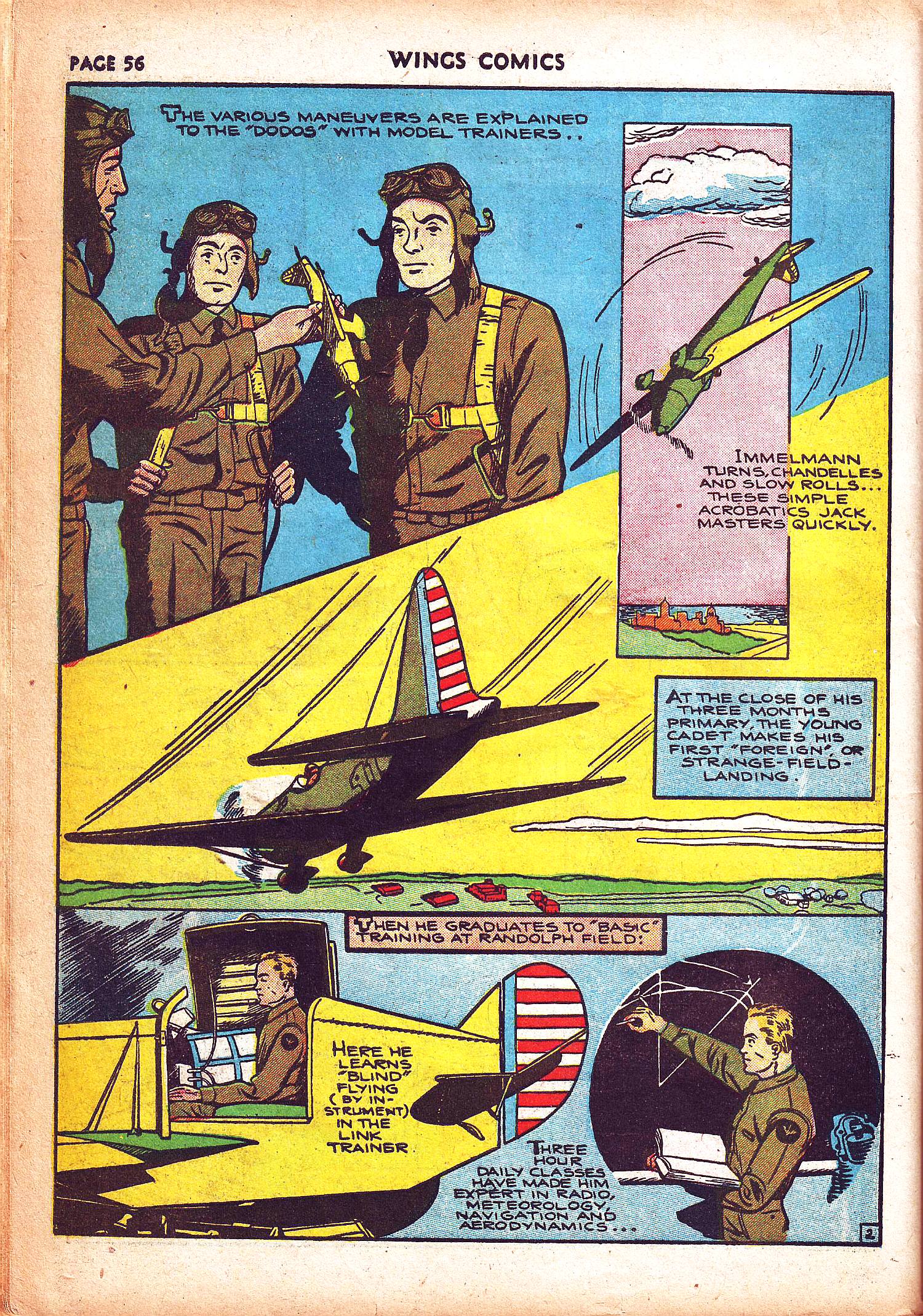 Read online Wings Comics comic -  Issue #3 - 58