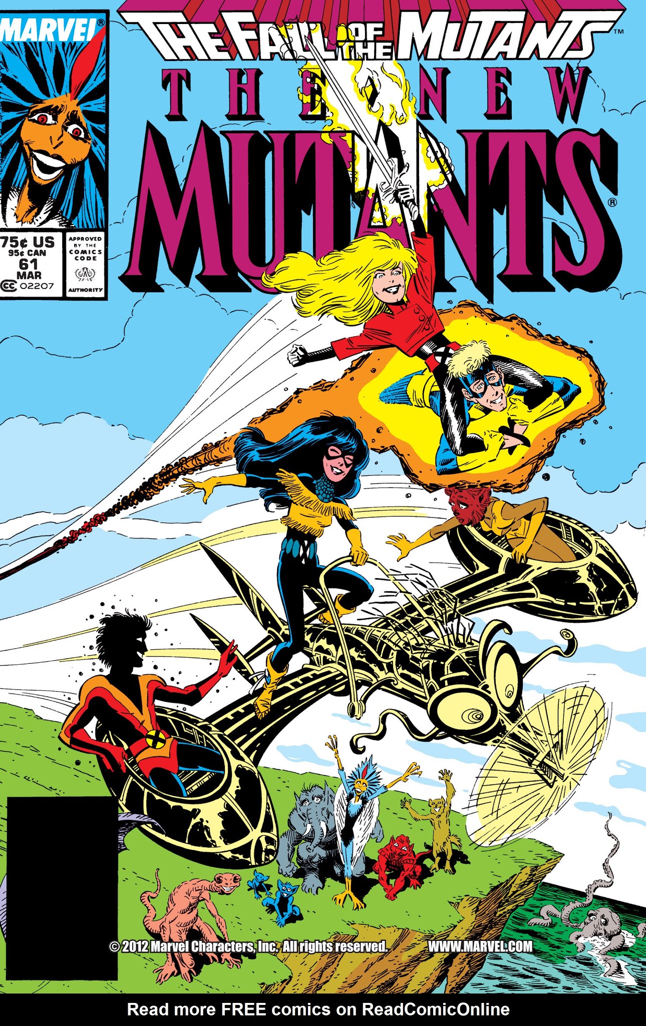 Read online X-Men: Fall of the Mutants comic -  Issue # TPB 1 (Part 4) - 92
