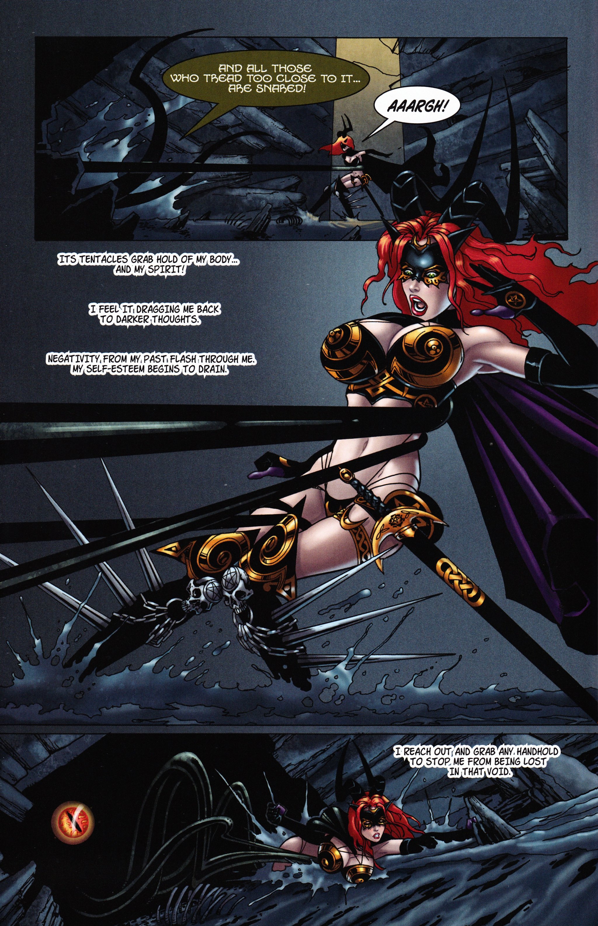 Read online Tarot: Witch of the Black Rose comic -  Issue #85 - 8